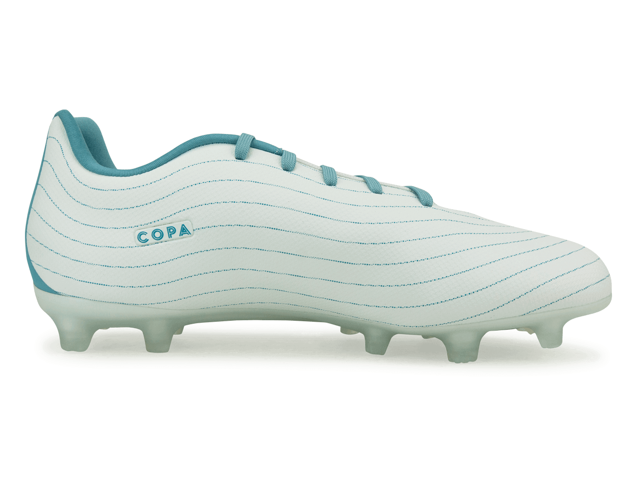 adidas Men's Copa Pure.3 FG White/Blue、mySite、noshort