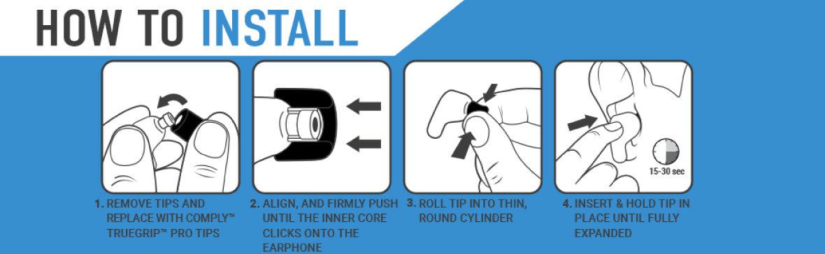 Comply - TrueGrip�� Pro for Jabra True Wireless
