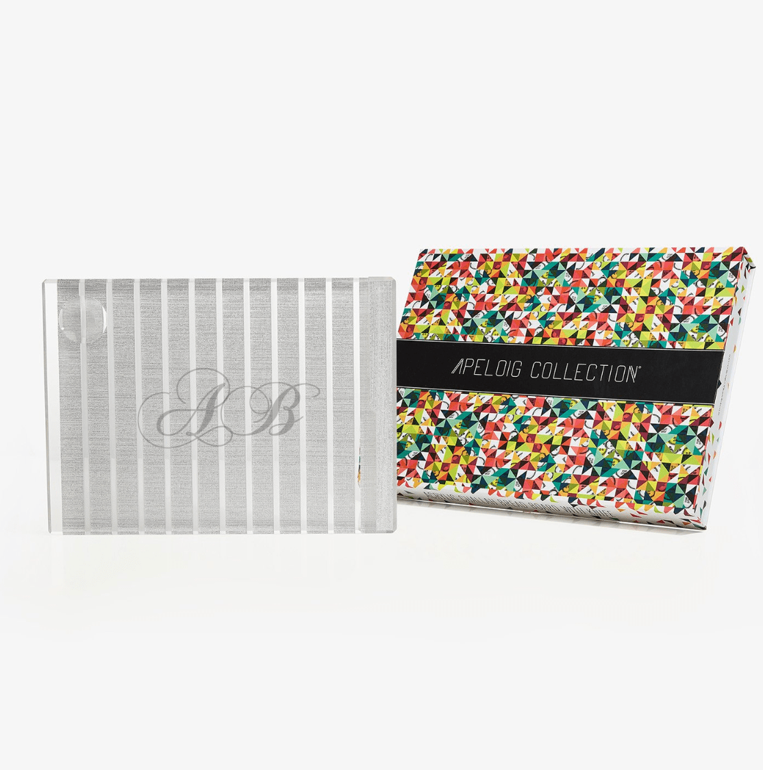 Striped Acrylic Challah Board + Knife - Choice of Colors、mySite、topwebapps