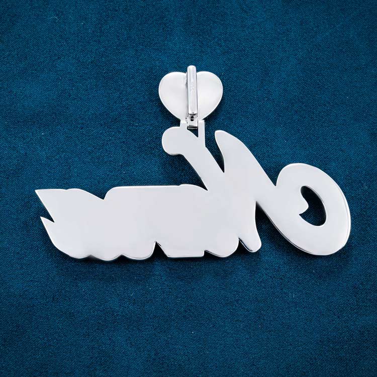 NANA Custom Moissanite Pendant 14K Gold、mySite、hinf8tx79