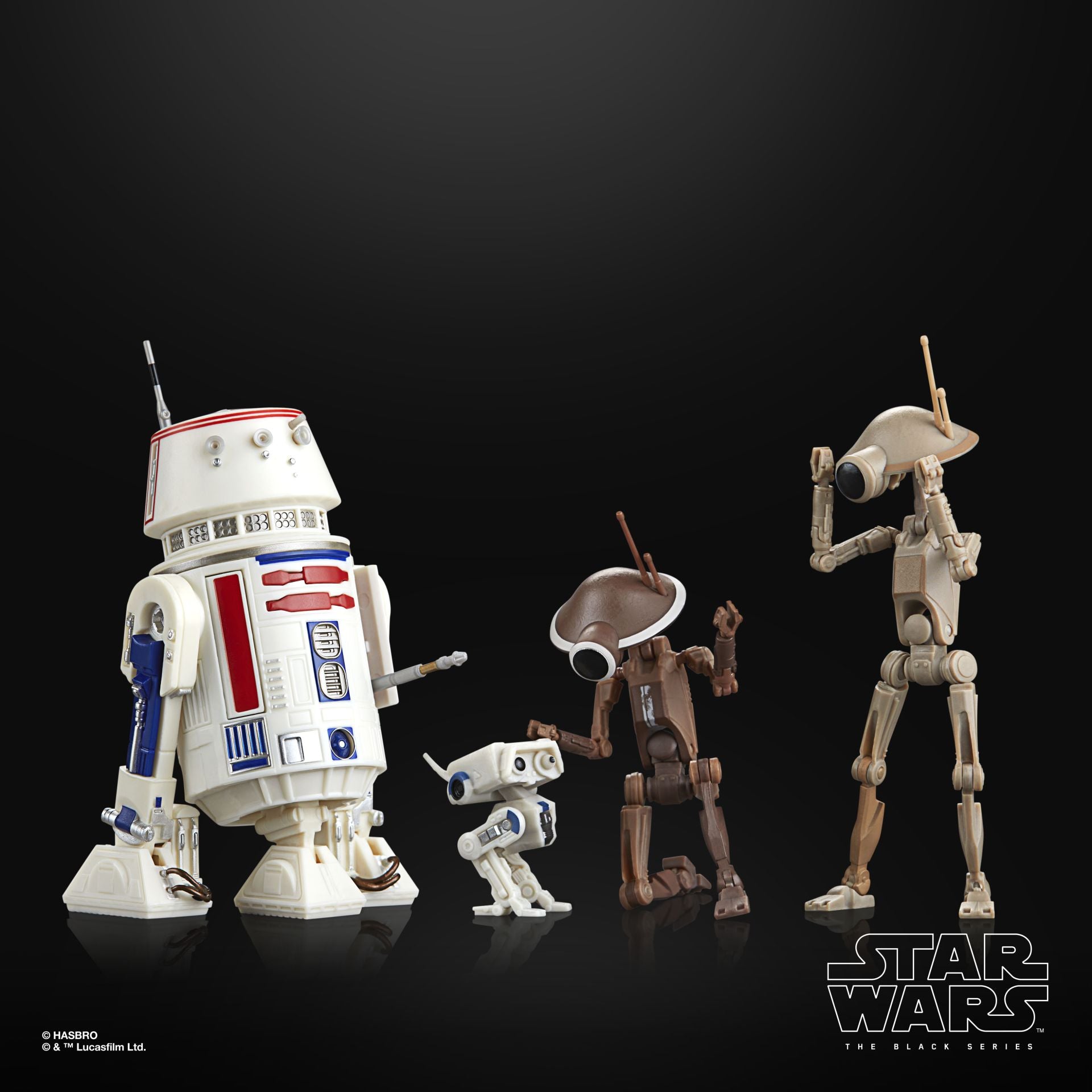 Star Wars Black Series Exclusive R5-D4, BD-72 and Pit Droids 3-Pack、mySite、hgirdovlk