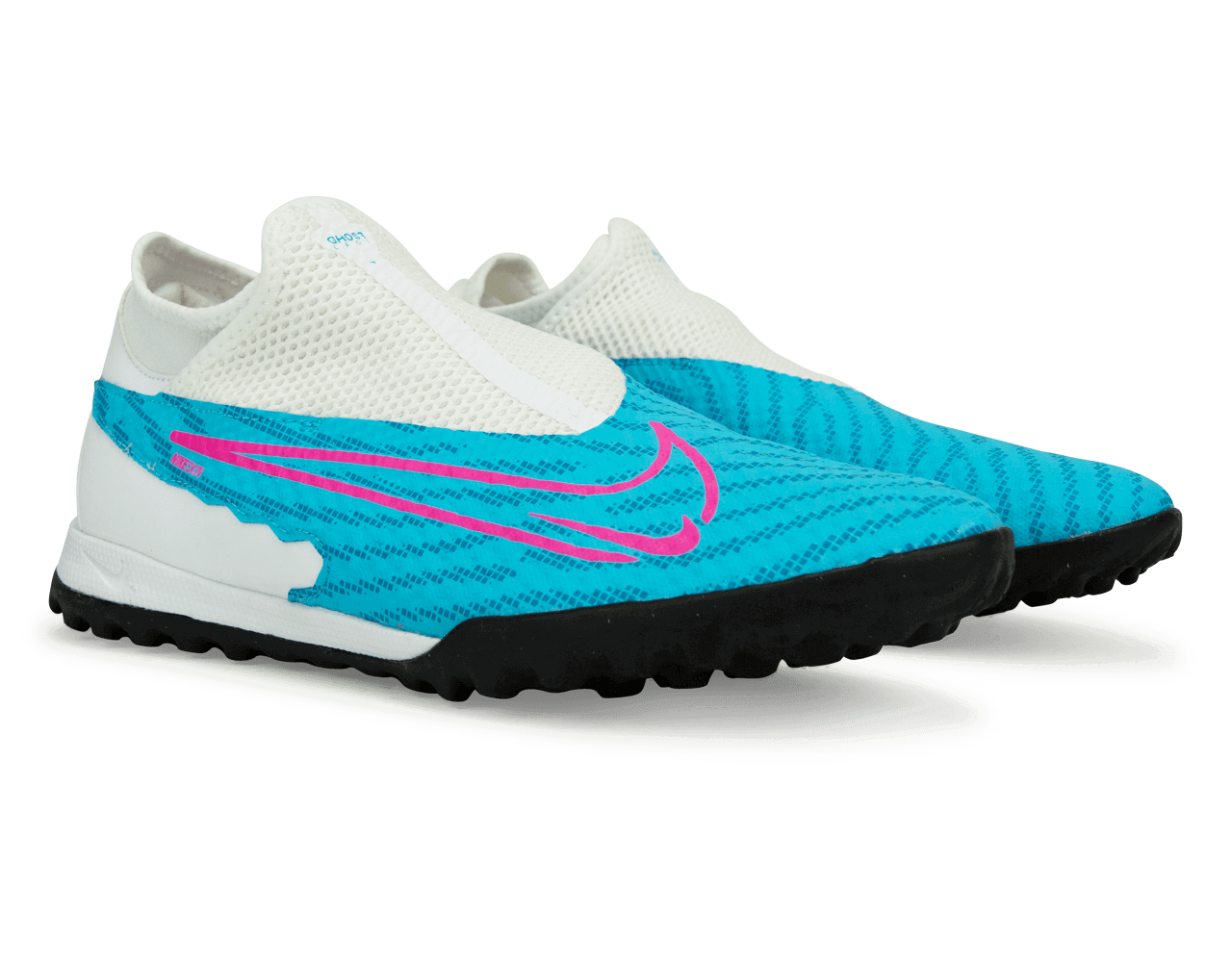 Nike Men's Phantom GX Academy DF TF Baltic Blue/Pink Blast、mySite、noshort