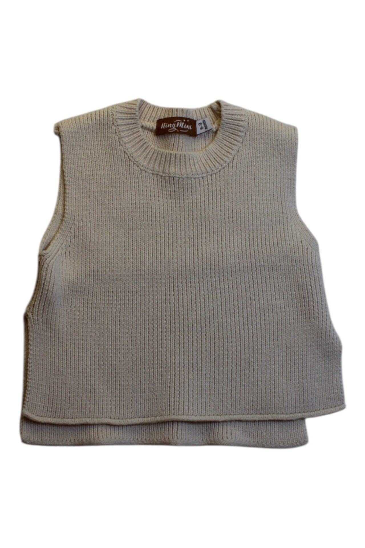 Niny Mini Knit Sweater Vest 6-12M、mySite、g9winljtr