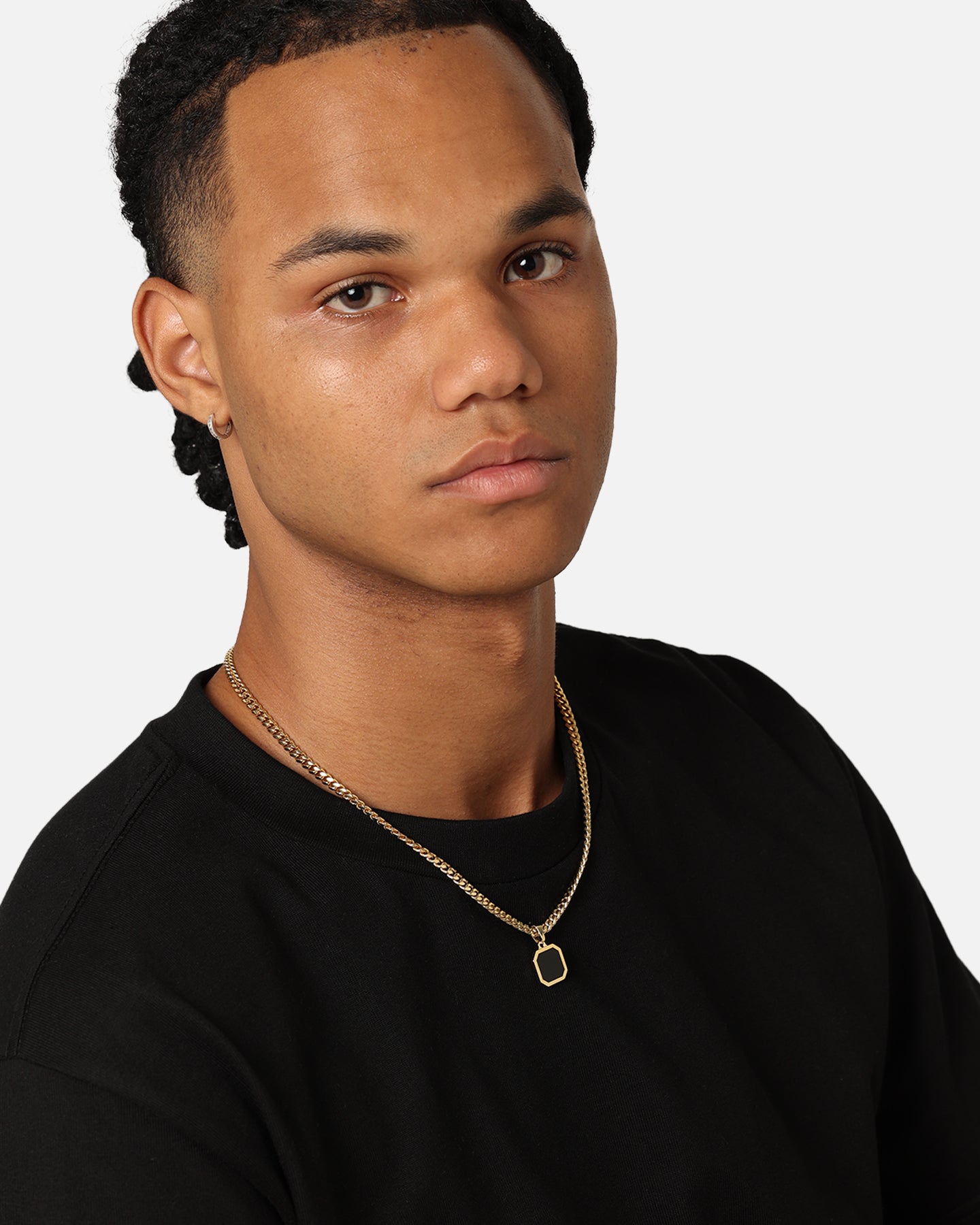 House Of Auric Alexander Onyx Pendant 18k Gold Vermeil、mySite、zt4zffjzw