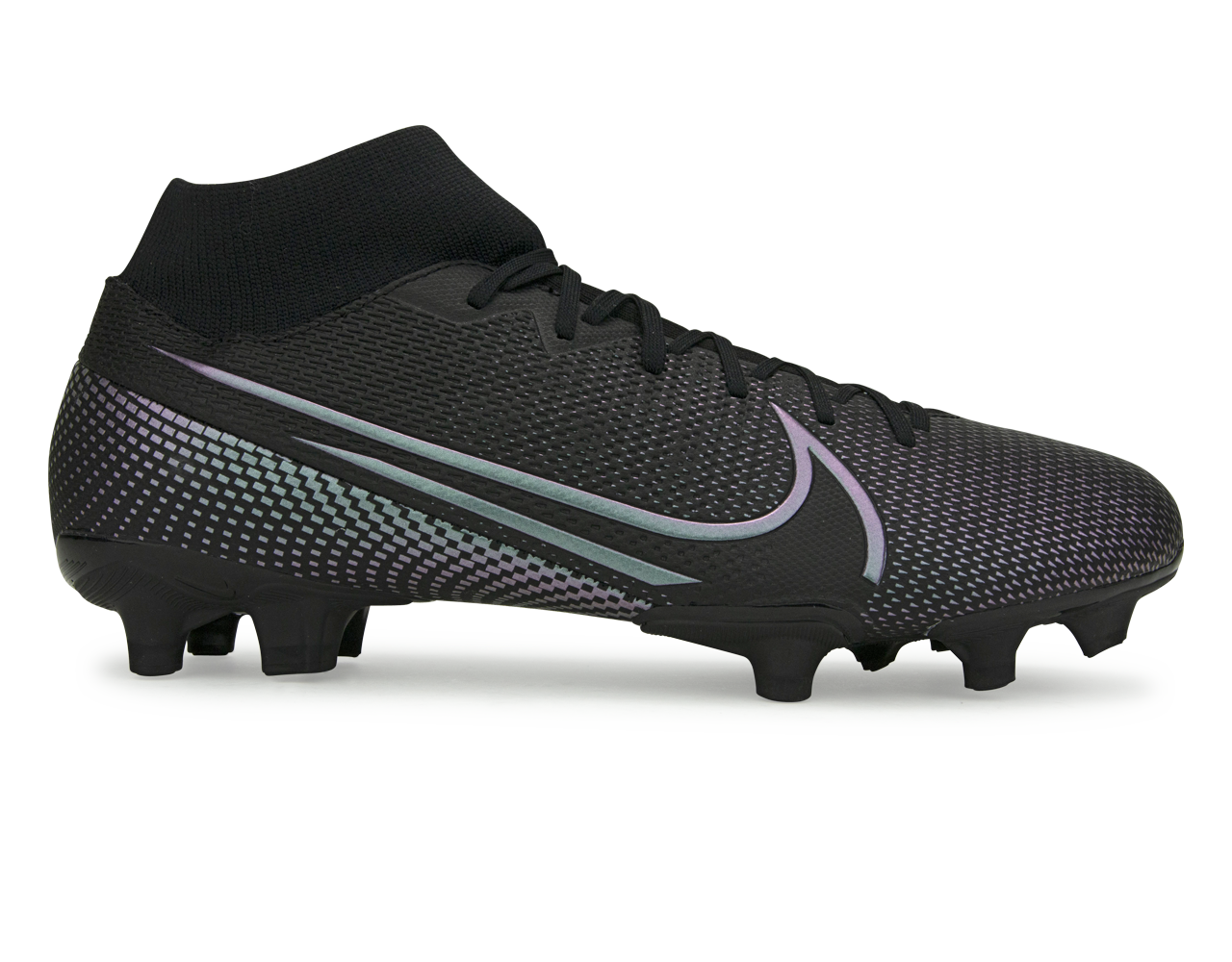 Nike Men's Mercurial Superfly 7 Academy FG/MG Black、mySite、noshort