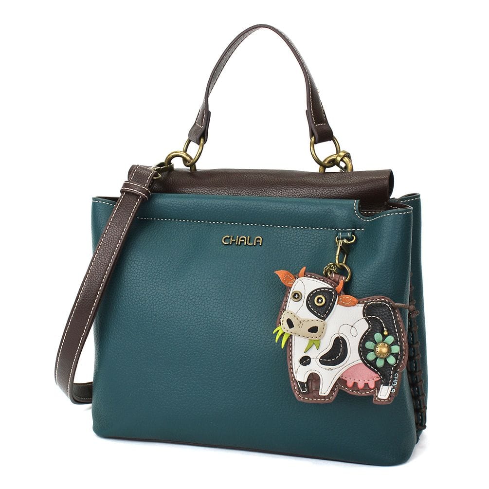 Cow Collection by Chala- Crossbody Bags, Satchels, Totes- Vegan Purses、mySite、g9winljtr