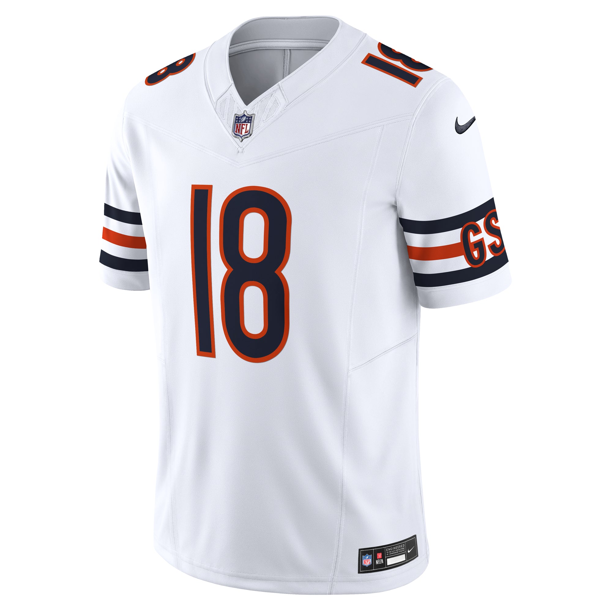Caleb Williams Chicago Bears Nike White Limited Jersey、mySite、vikingsvslions