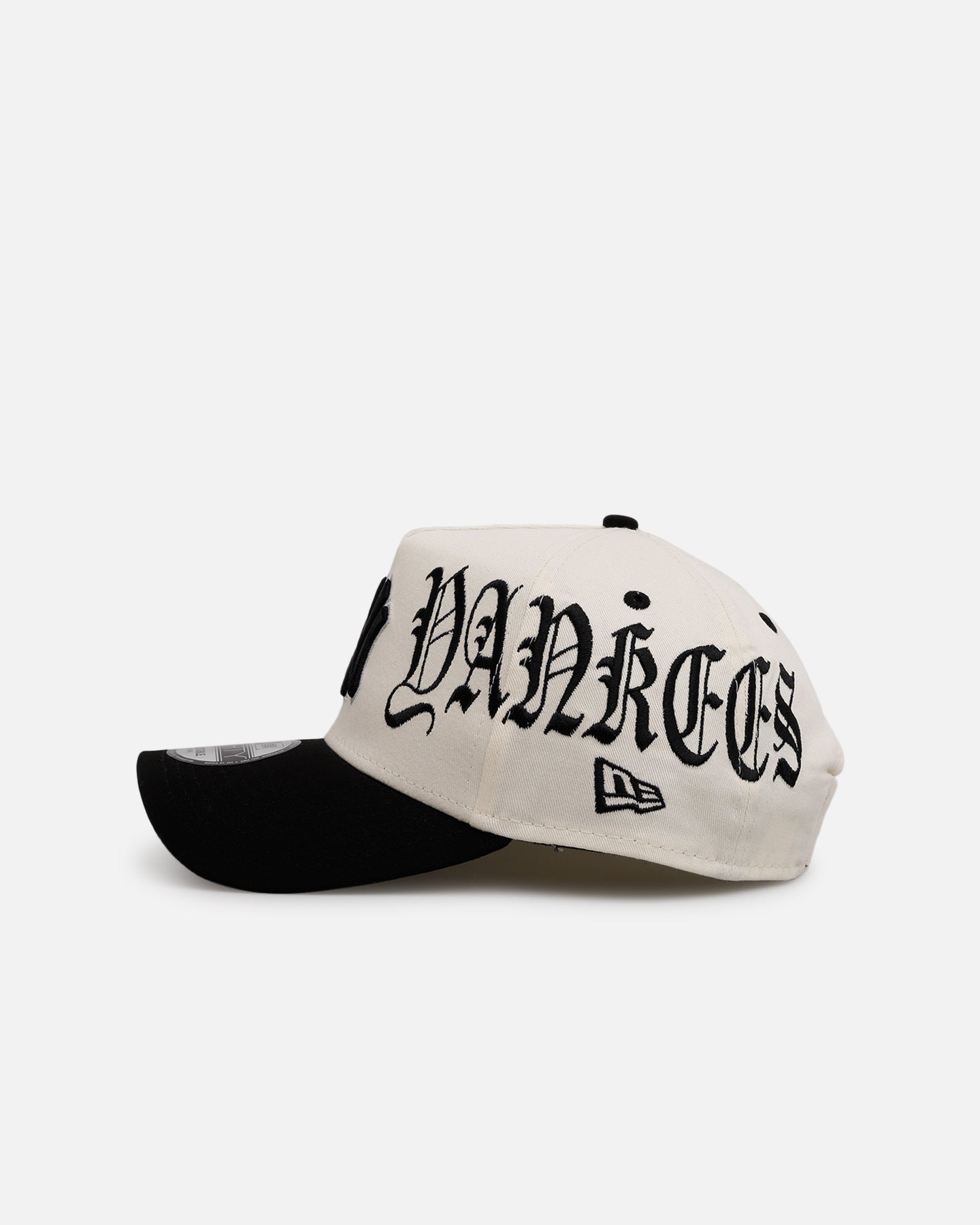 New Era New York Yankees 'Gothic Script Two Tone' 9FORTY A-Frame Snapback Chrome/Black、mySite、zt4zffjzw