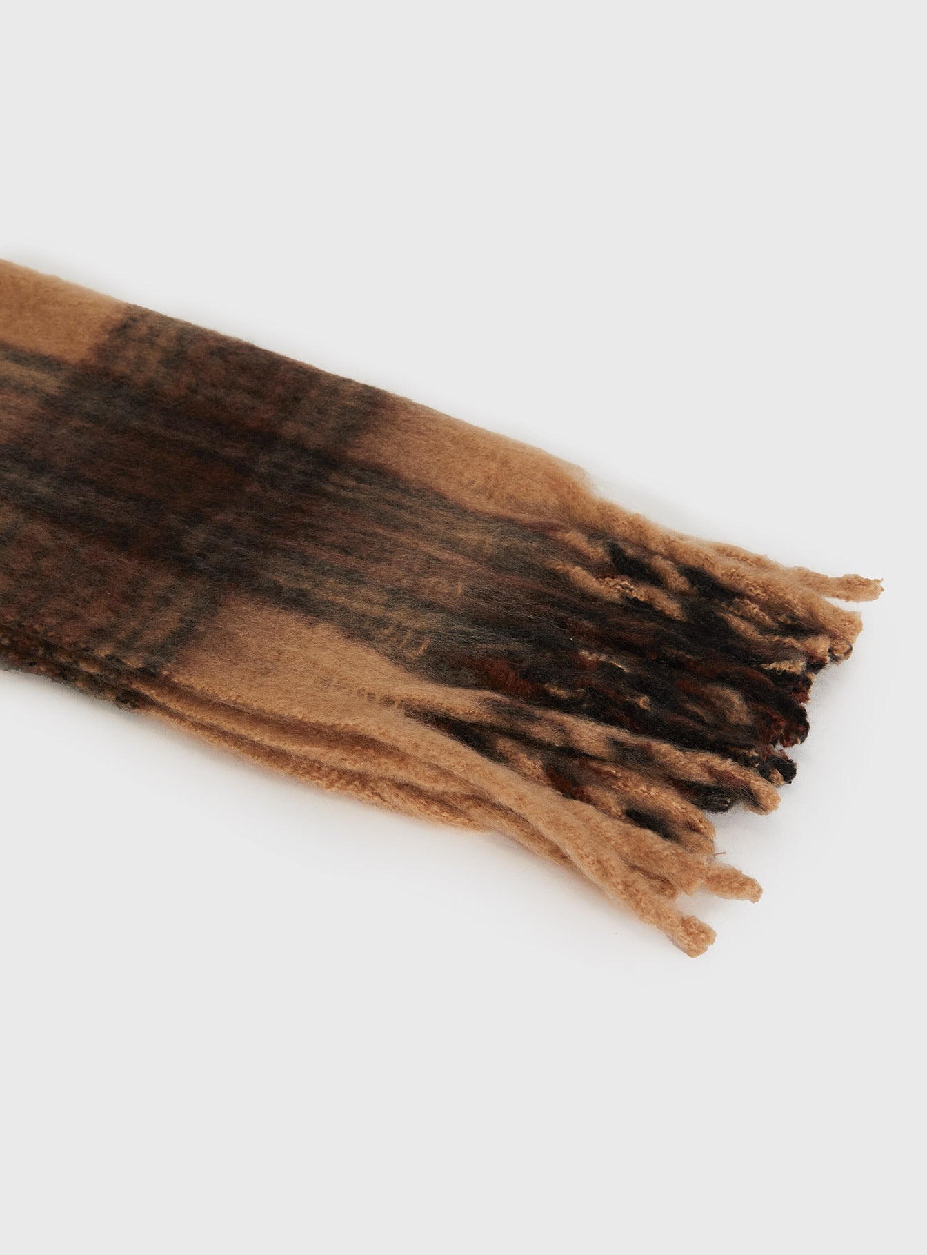 July Scarf Brown Check、mySite、solidvoid