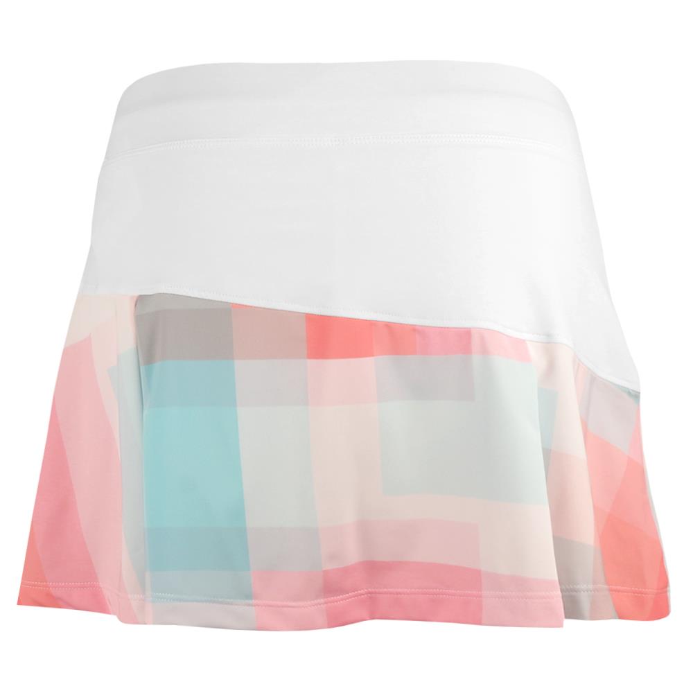 Sofibella Women's Shades of Pink 13 Skort - White/Multi