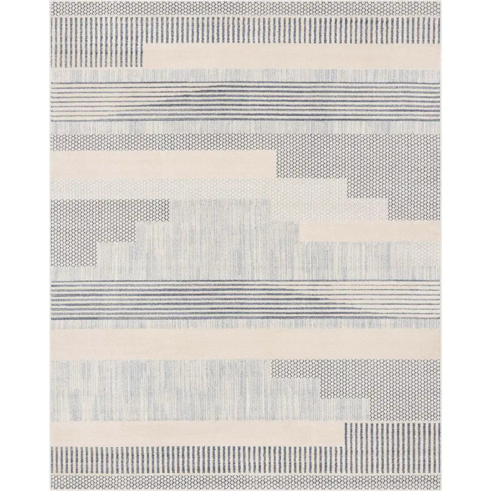 Briar Tribal Geometric Abstract Light Blue Looped Pile Rug、mySite、gigharbornorthrealestate