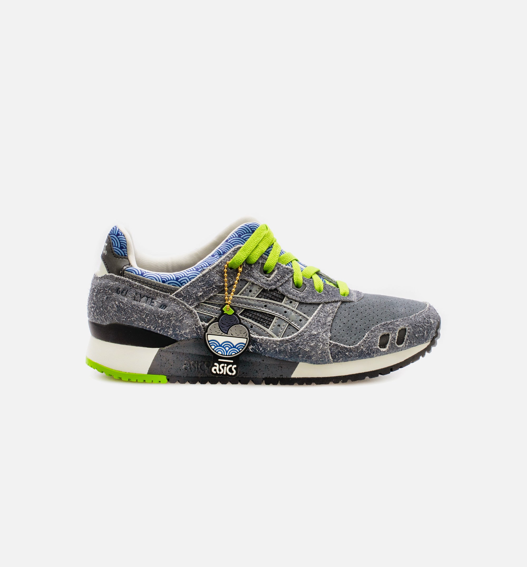 Nice Kicks x Asics Gel Lyte III OG Black Sesame Mens Running Shoe - Black/Grey Free Shipping、mySite、dreamappss