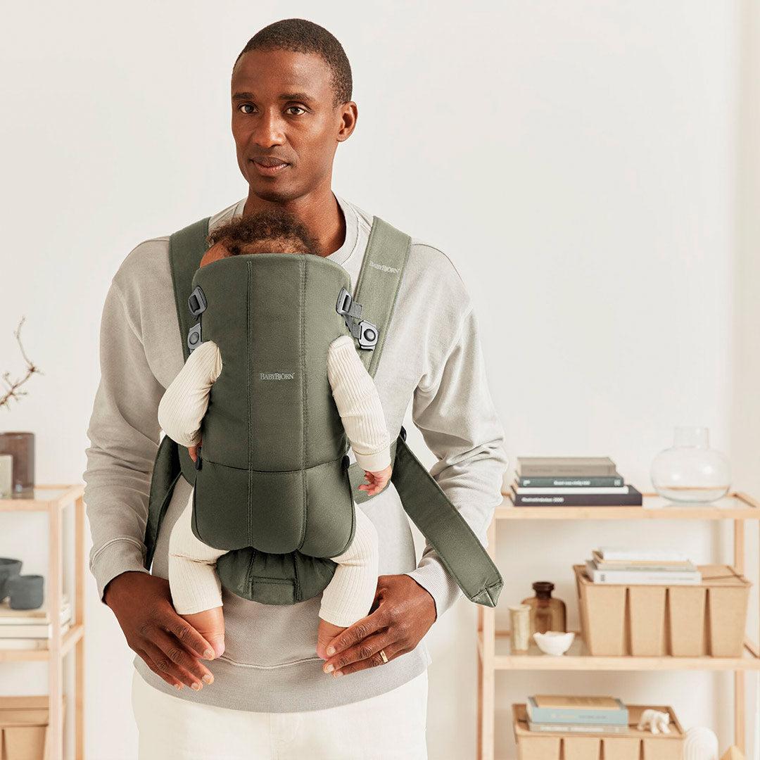  BabyBjorn Mini Woven Baby Carrier - Dark Green、mySite、merchandisen