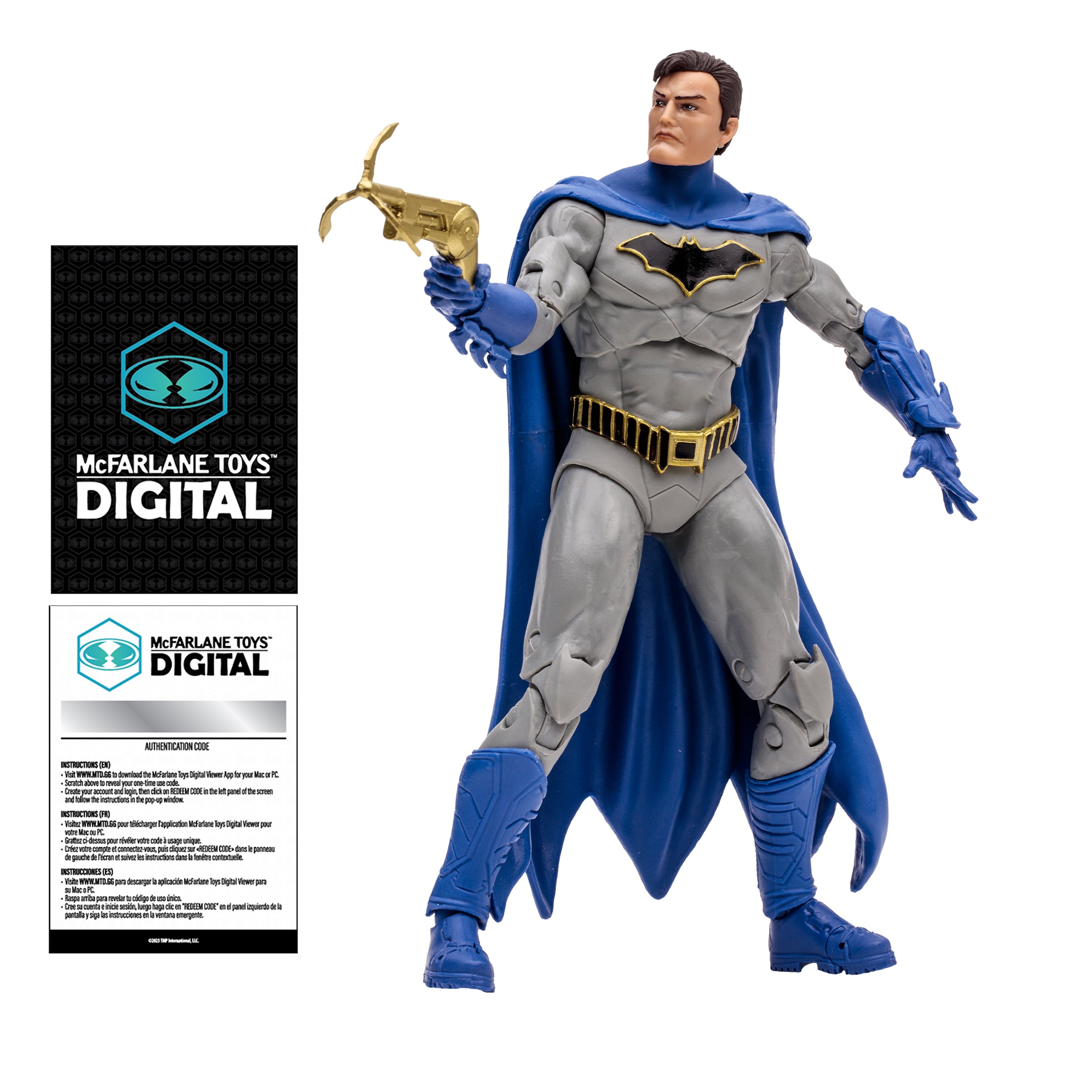 DC Direct Batman (DC Rebirth) with McFarlane Toys Digital Collectible、mySite、hgirdovlk