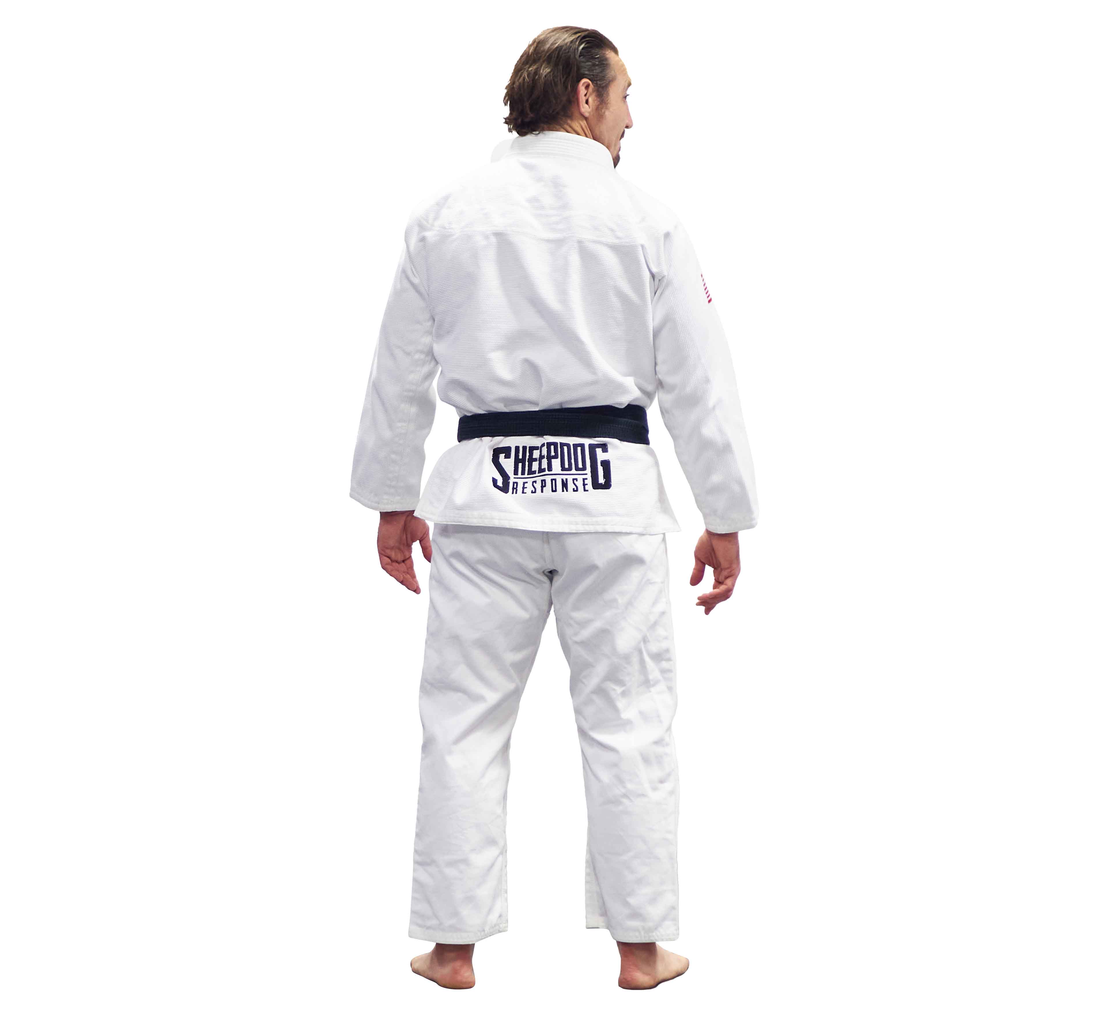 Lightweight BJJ Gi Sheepdog Response Edition White、mySite、gigharbornorthrealestate