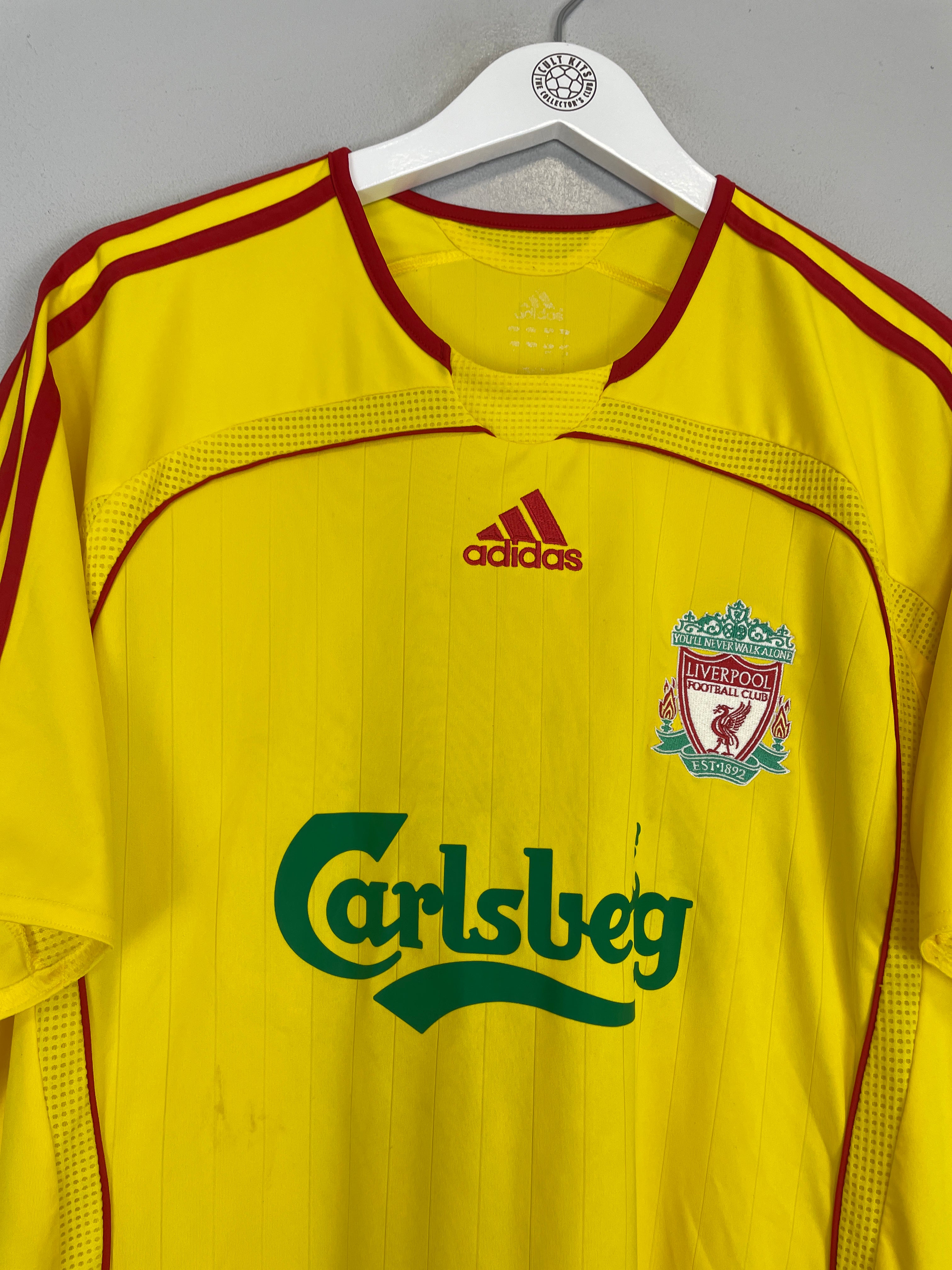 2006/07 LIVERPOOL GERRARD #8 AWAY SHIRT (L) ADIDAS、mySite、sh2006/07 LIVERPOOL GERRARD #8 AWAY SHIRT (L) ADIDAS、mySite、glenpowelloop_name