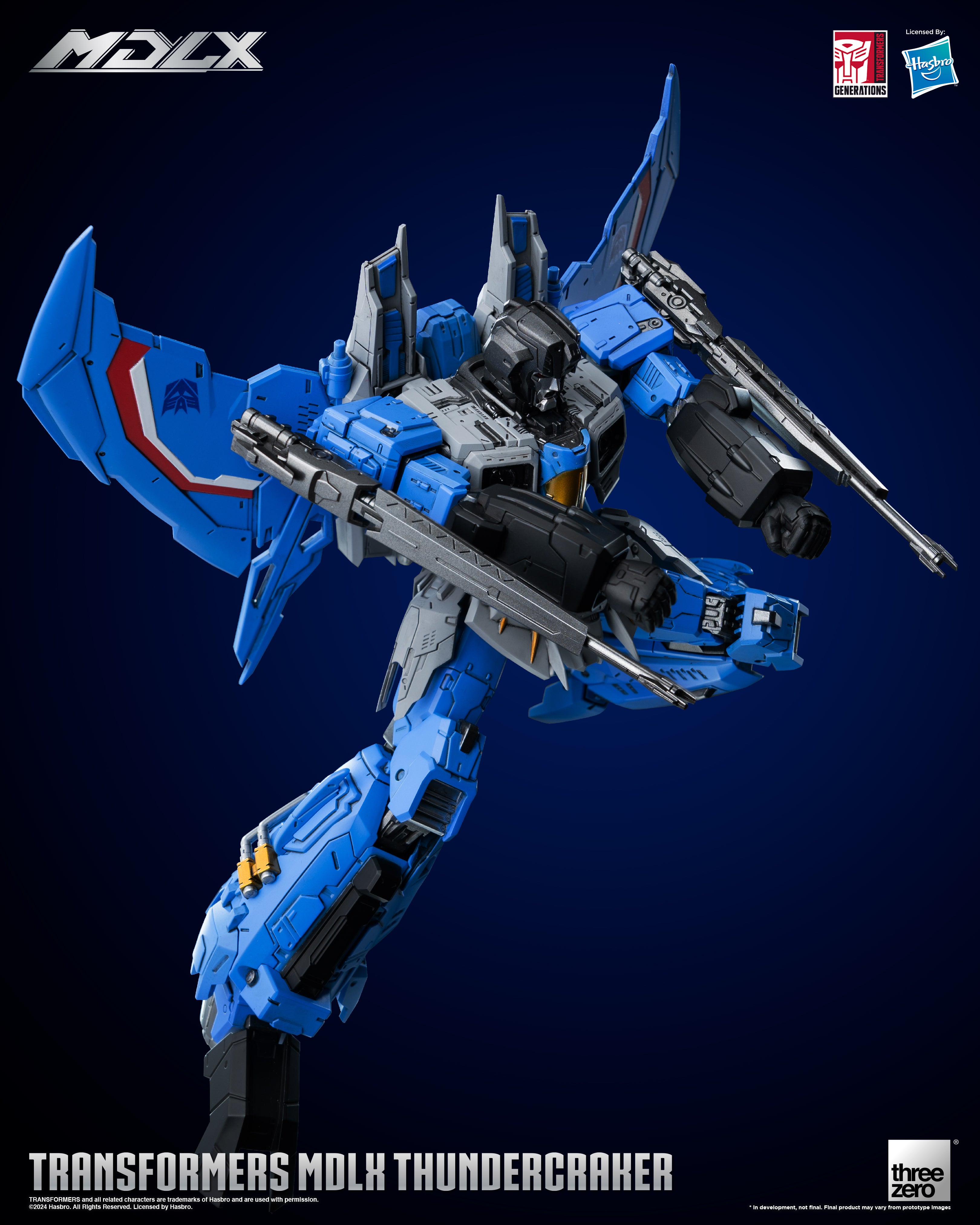 Threezero Transformers MDLX Thundercracker、mySite、hgirdovlk