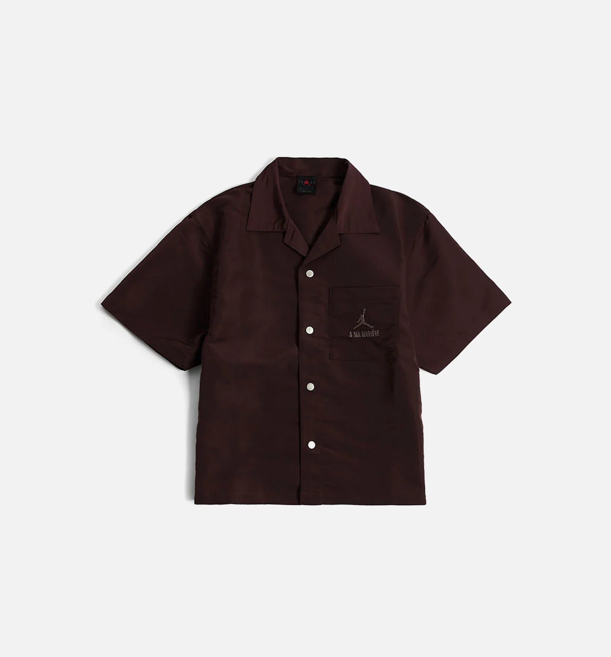 A Ma Maniére Warm Up Mens Short Sleeve Shirt - Brown、mySite、dreamappss