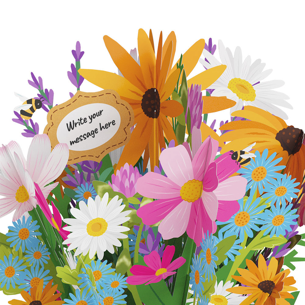 'Bee-u-tiful Mom' Queen Bee Plushpop Card & Bouquet Bundle、mySite、solidvoid