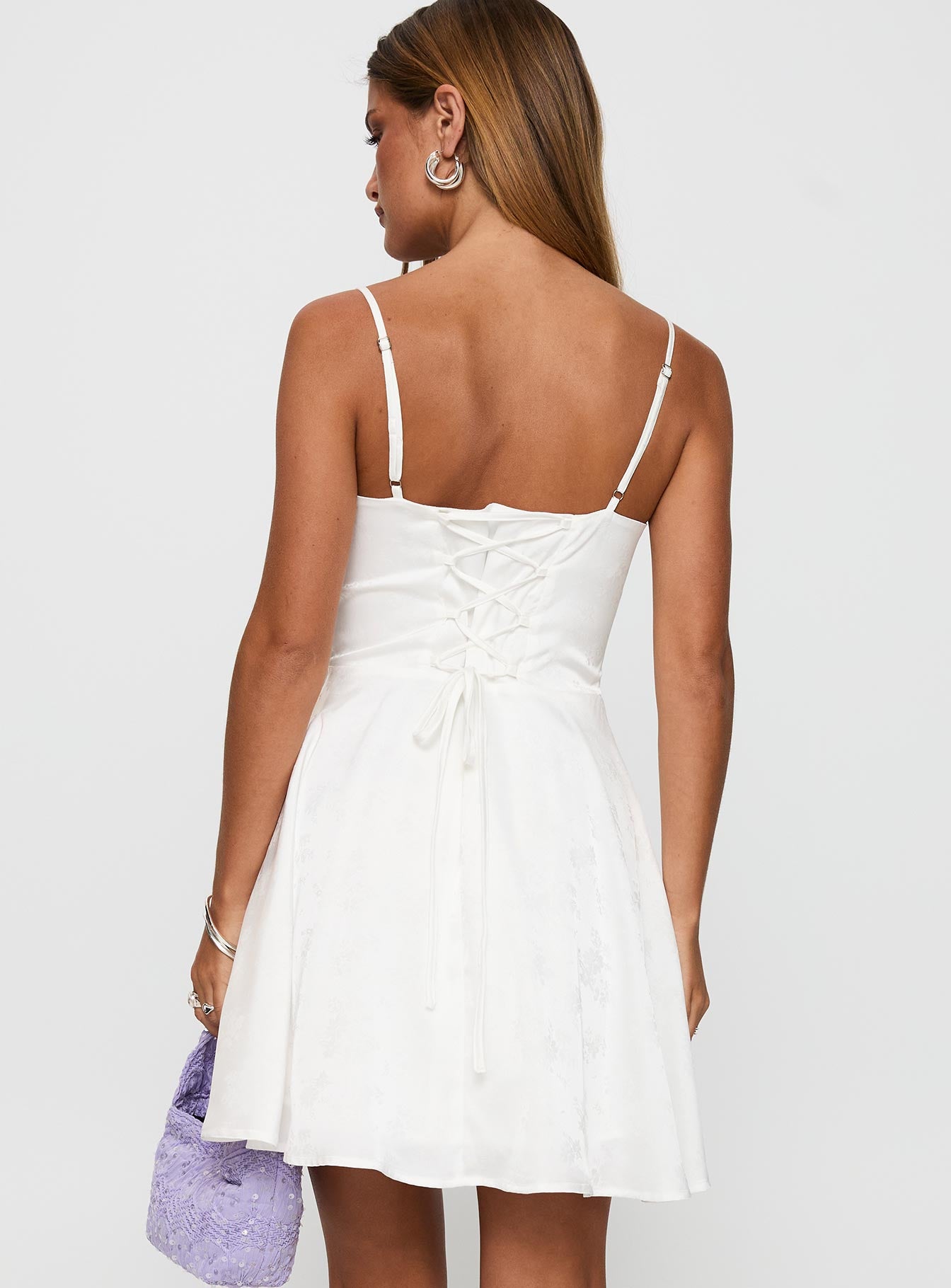 Dreams Ahead Mini Dress White、mySite、solidvoid