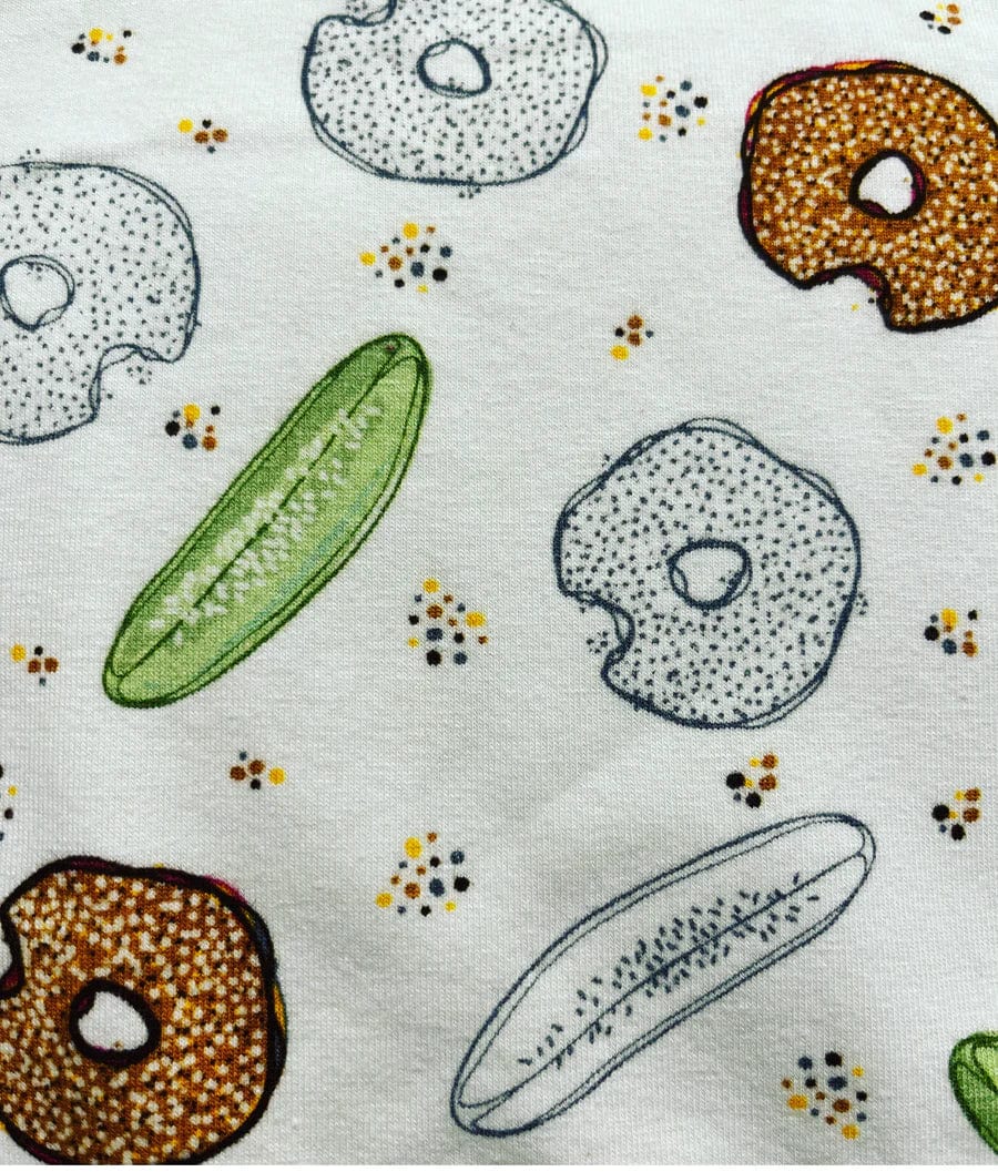 Pickle Bagel Pink Zip Up Pajamas - (Kids Unisex Sizes 3M - 24M)、mySite、topwebapps