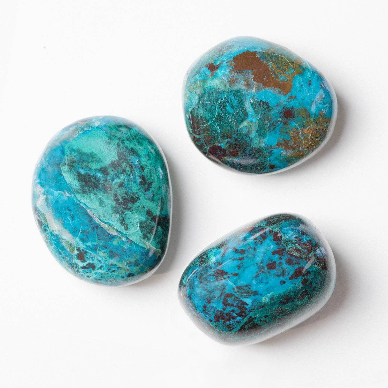 Rare Peruvian Chrysocolla Palm Stone、mySite、hinf8tx79