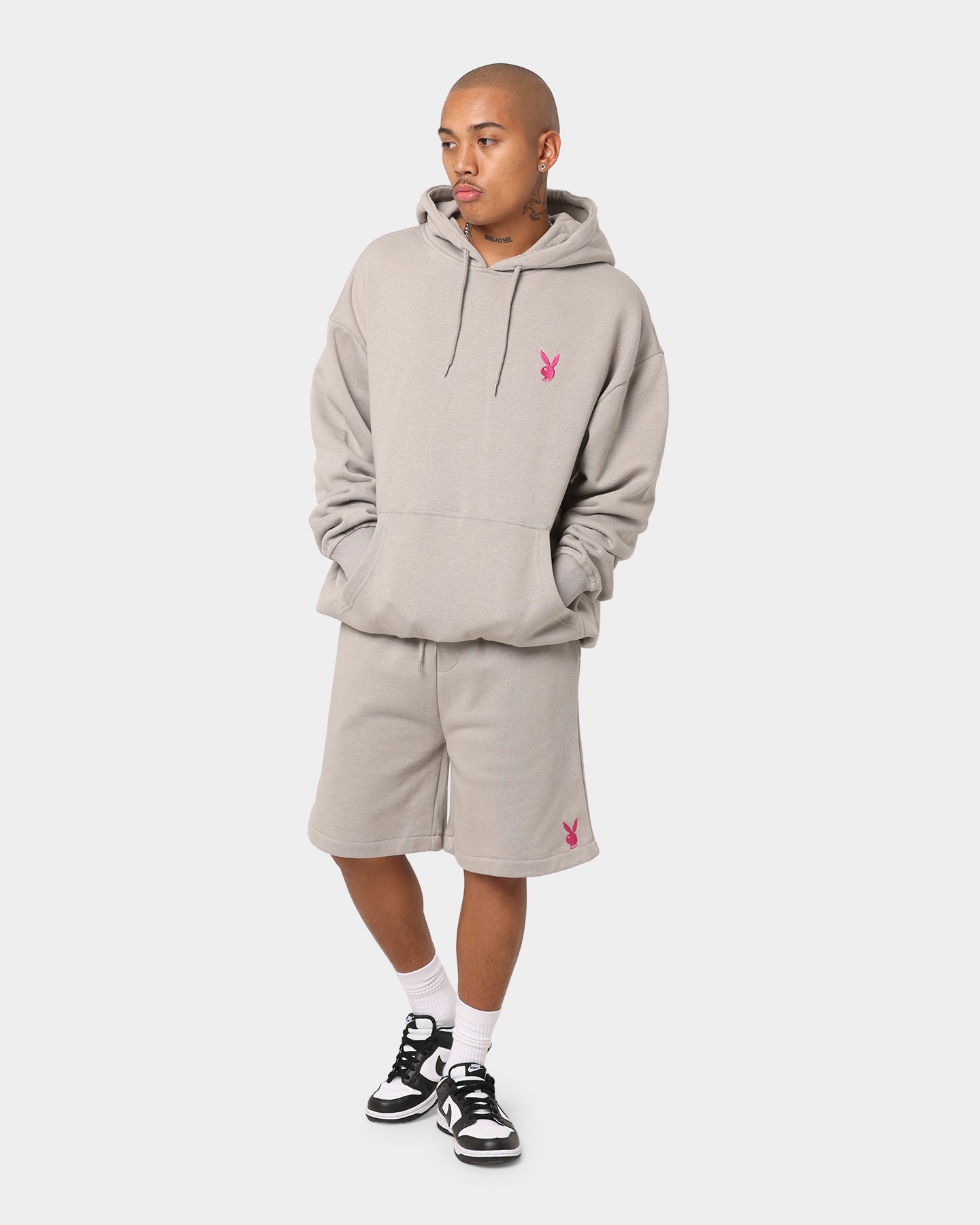 Playboy Bunny Basics Oversized Hoodie Smoke、mySite、zt4zffjzw
