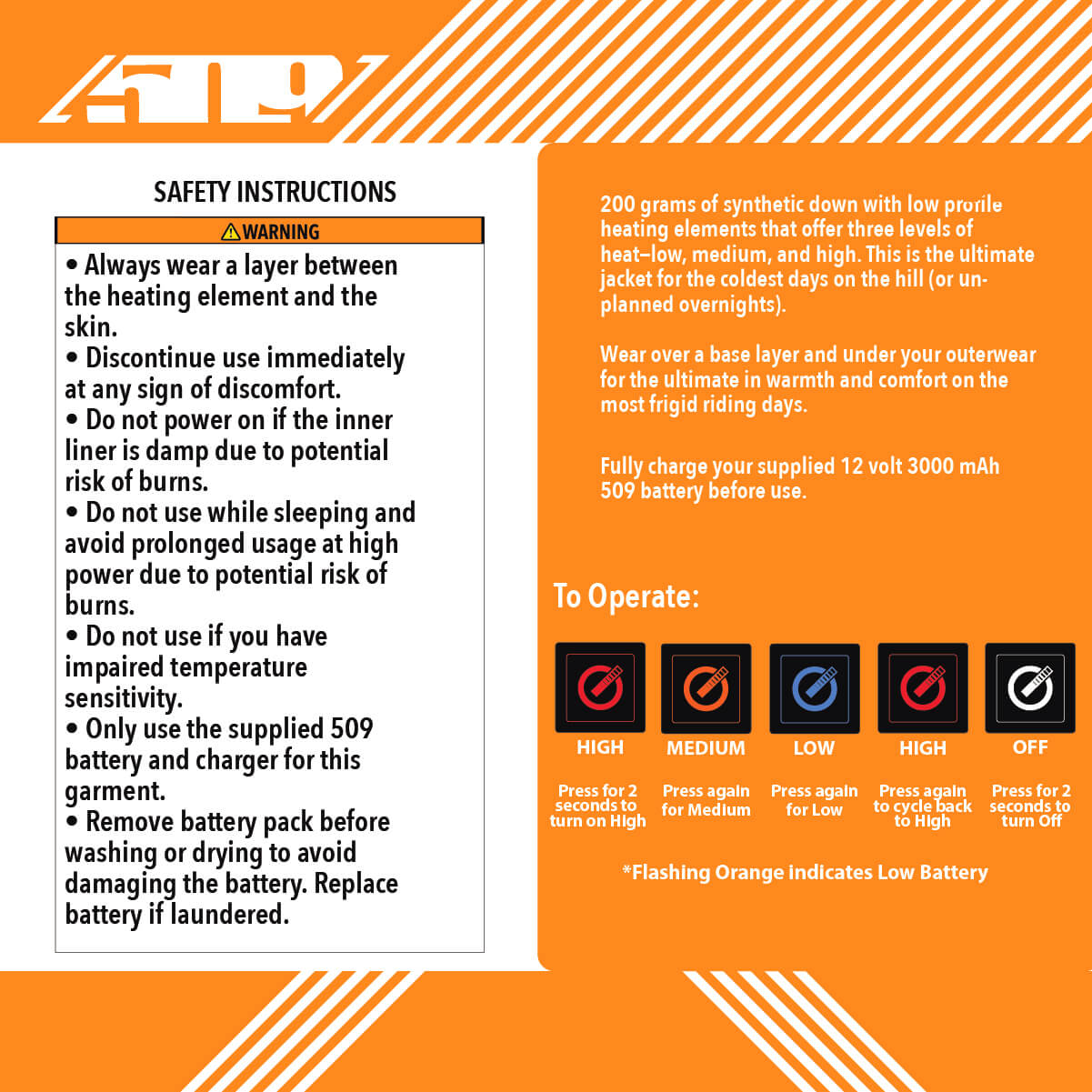 Syn Down Ignite Heated Jacket、mySite、dreamappss