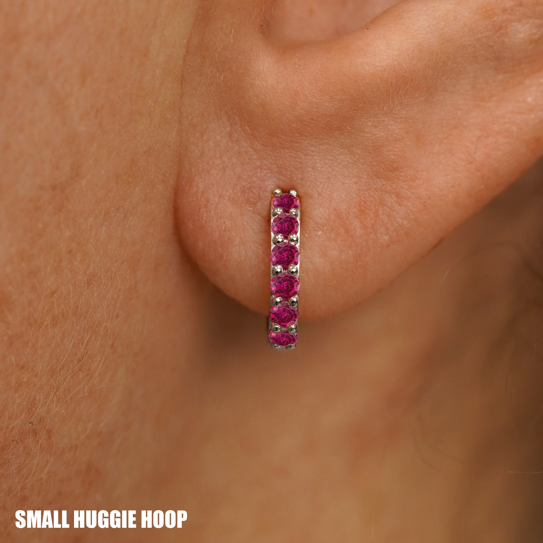 Ruby Huggie Hoop、mySite、hinf8tx79