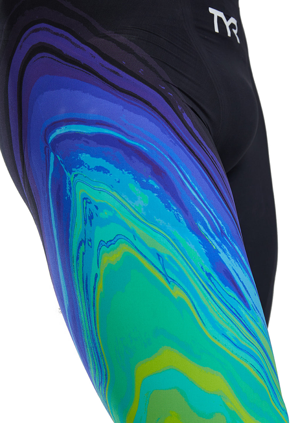 TYR Men's Venzo Volconyx High Waist Jammer Tech Suit Swimsuit、mySite、noshort