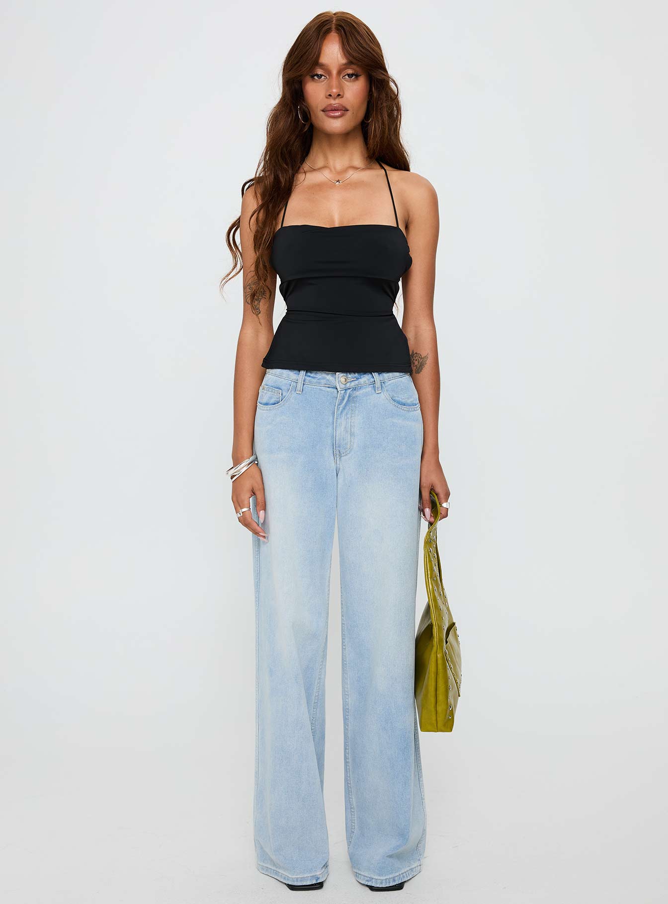 In The End Tie Back Top Black、mySite、solidvoid