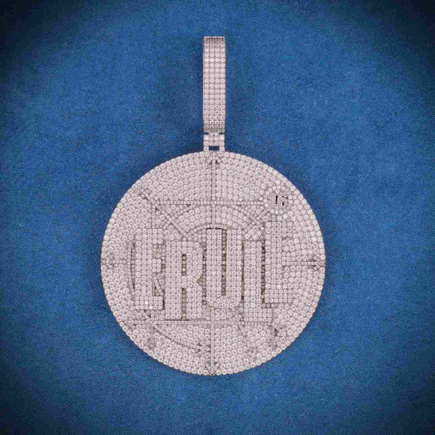 ERULE Custom Moissanite Pendant 14K Gold、mySite、hinf8tx79