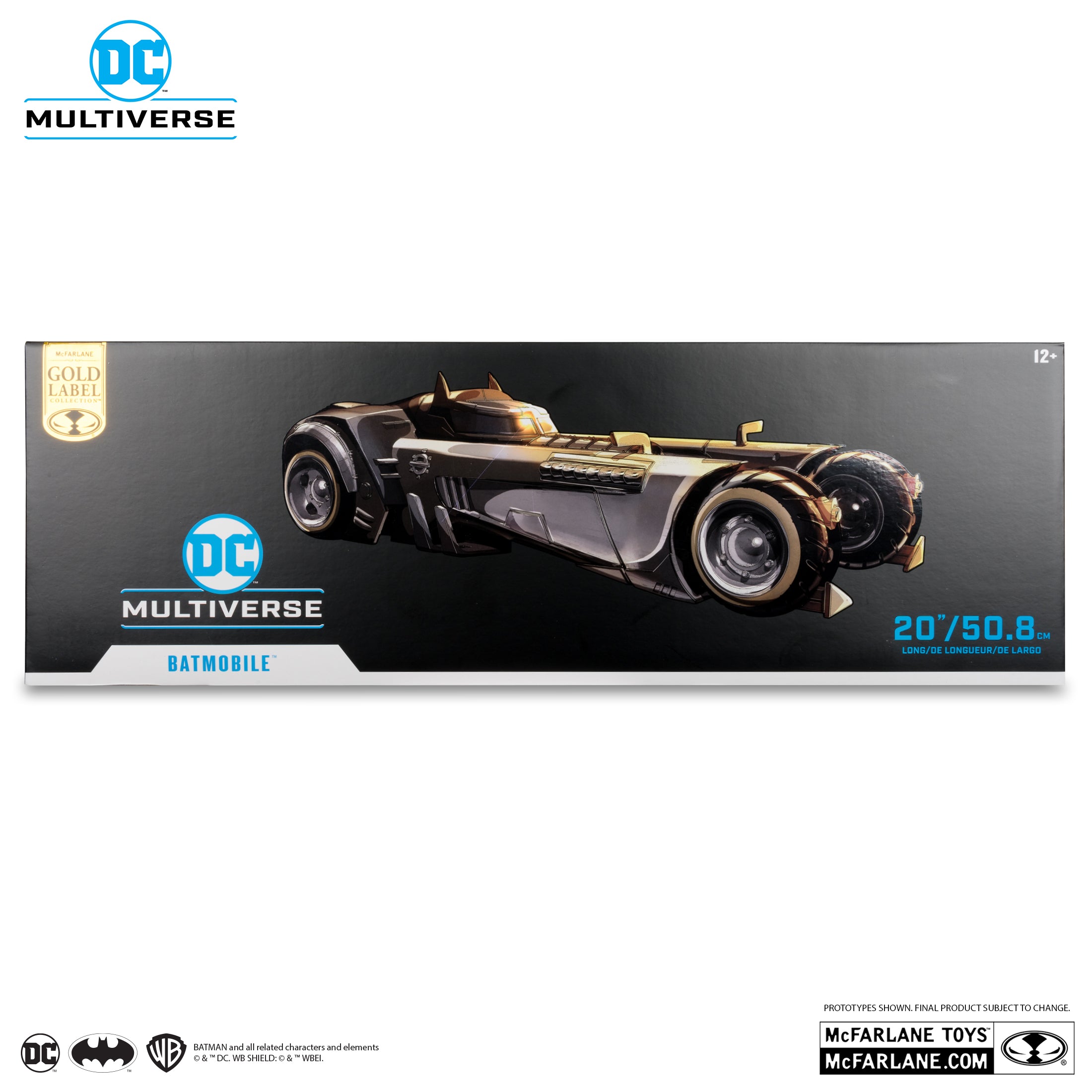 DC Multiverse Exclusive Gold Label Batmobile (Batman White Knight)、mySite、hgirdovlk