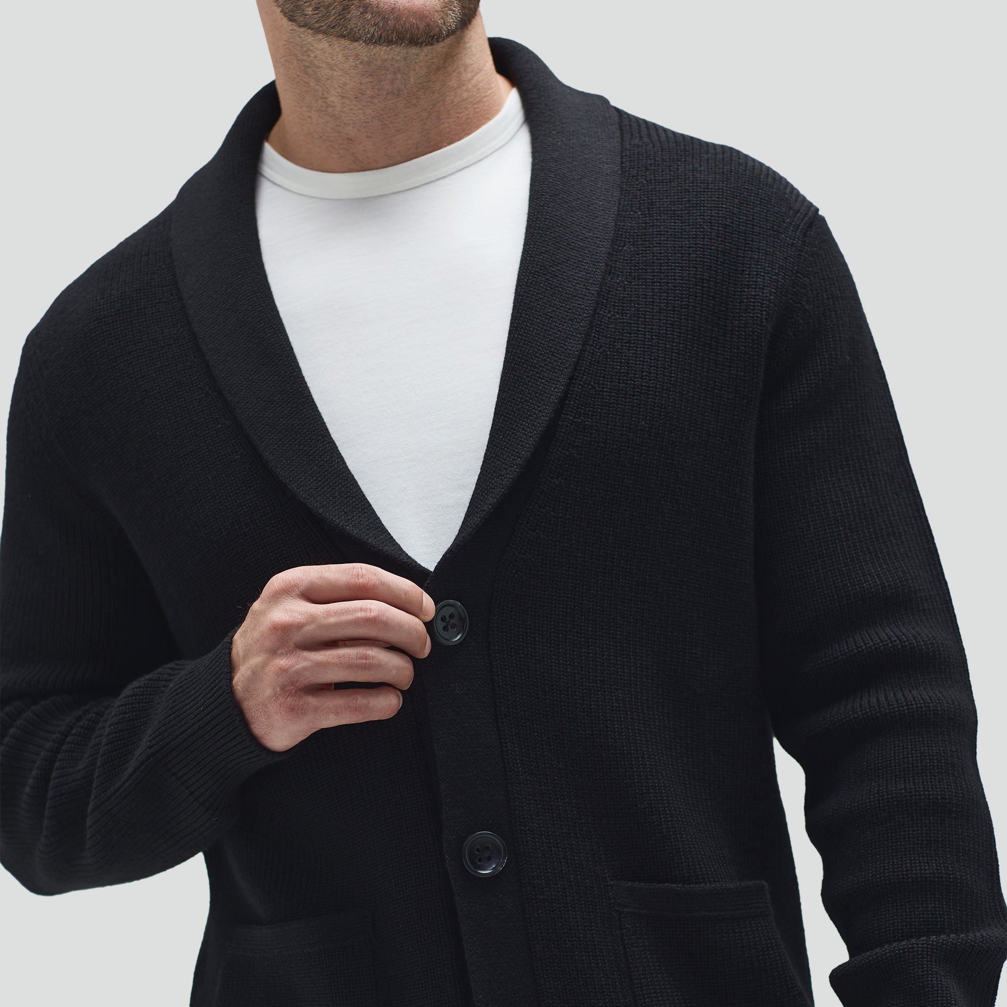 Men's Merino Cardigan、mySite、noshort