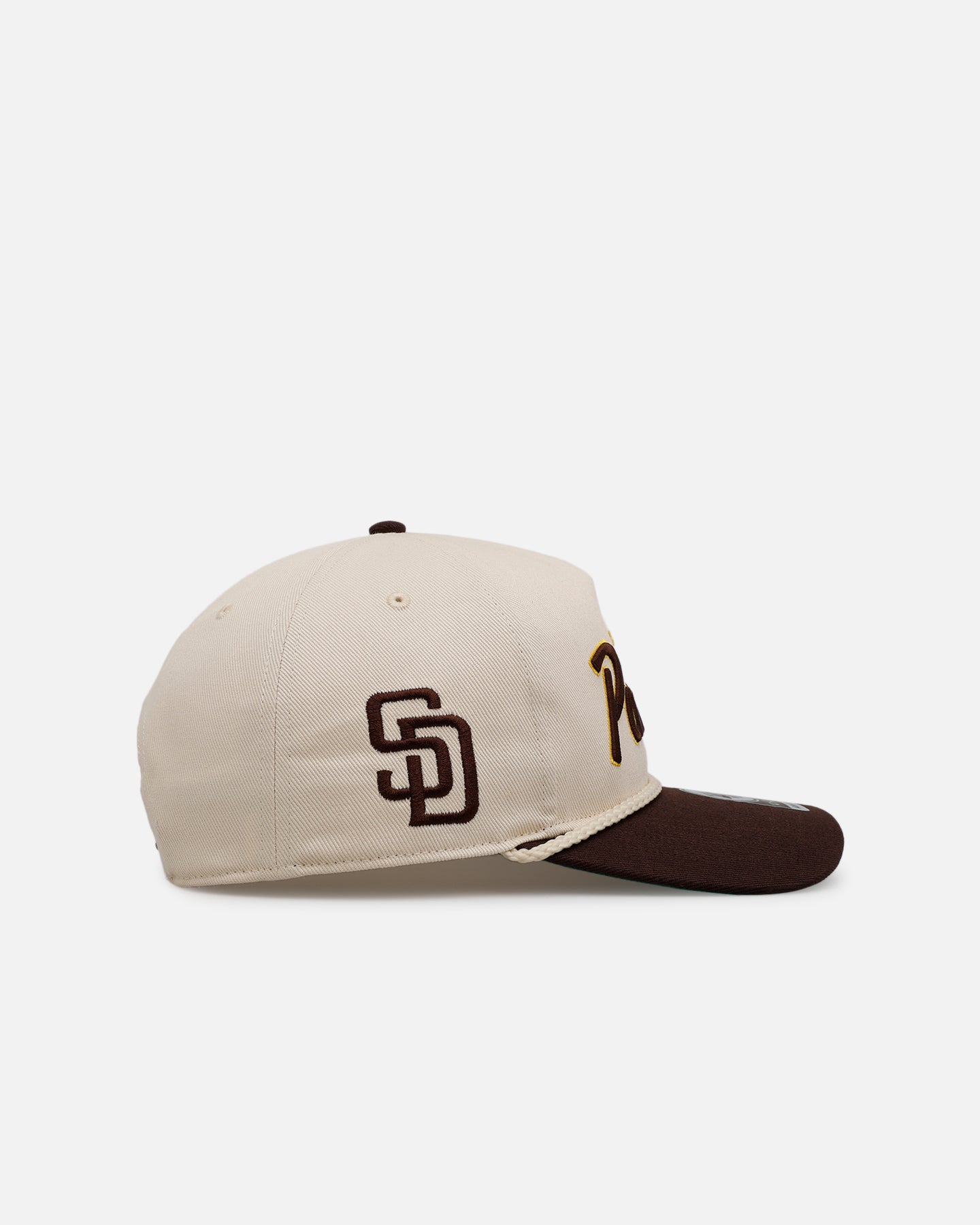 47 Brand San Diego Padres 'MLB Opening Day' Script Hitch Snapback Natural、mySite、zt4zffjzw