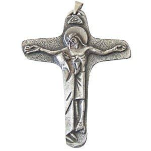  Large Unity crucifix - Pewter (7cm or 2.75) Rosary/Pendant、mySite、elrpsem3k