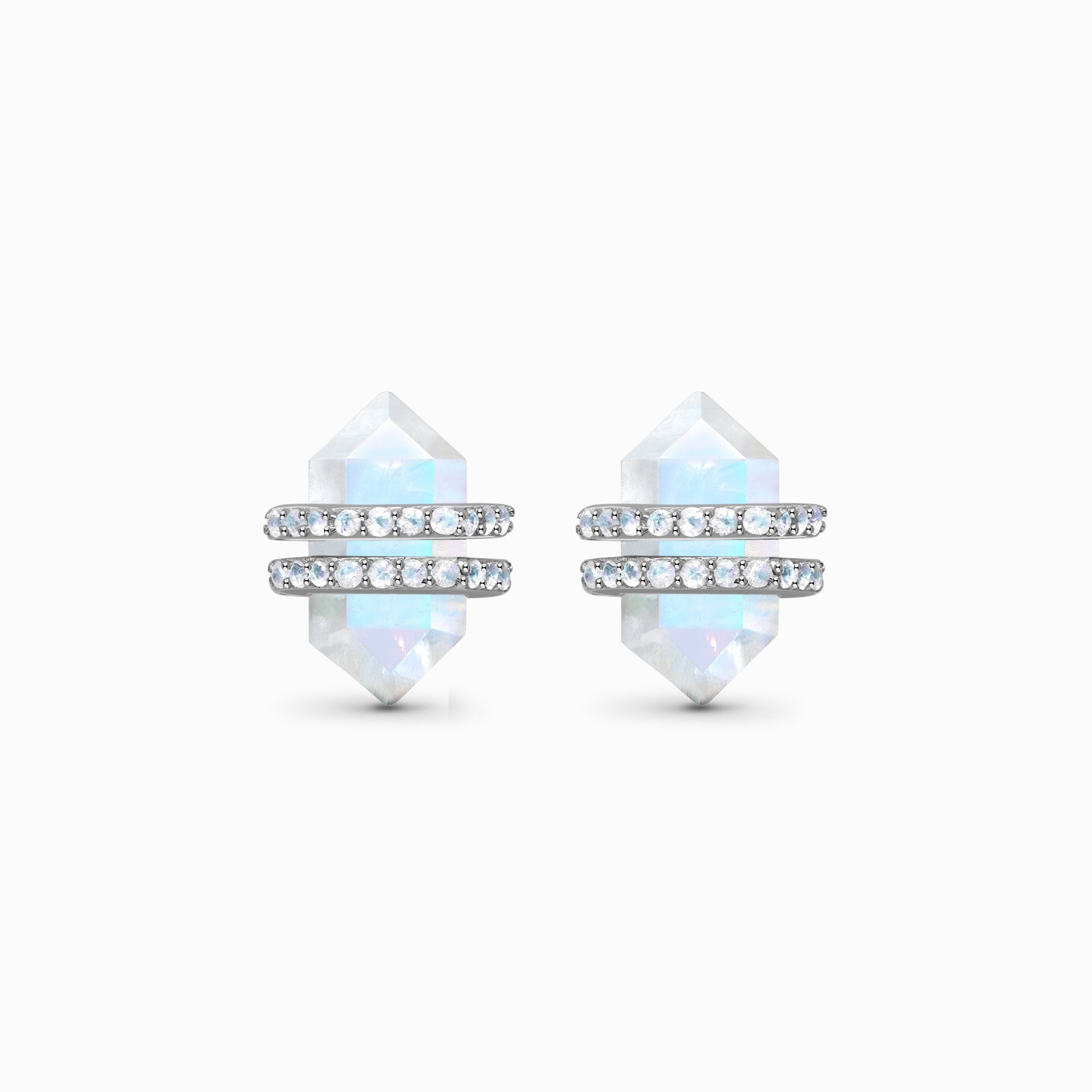 Moonstone Earrings - Euphoria Studs、mySite、hinf8tx79
