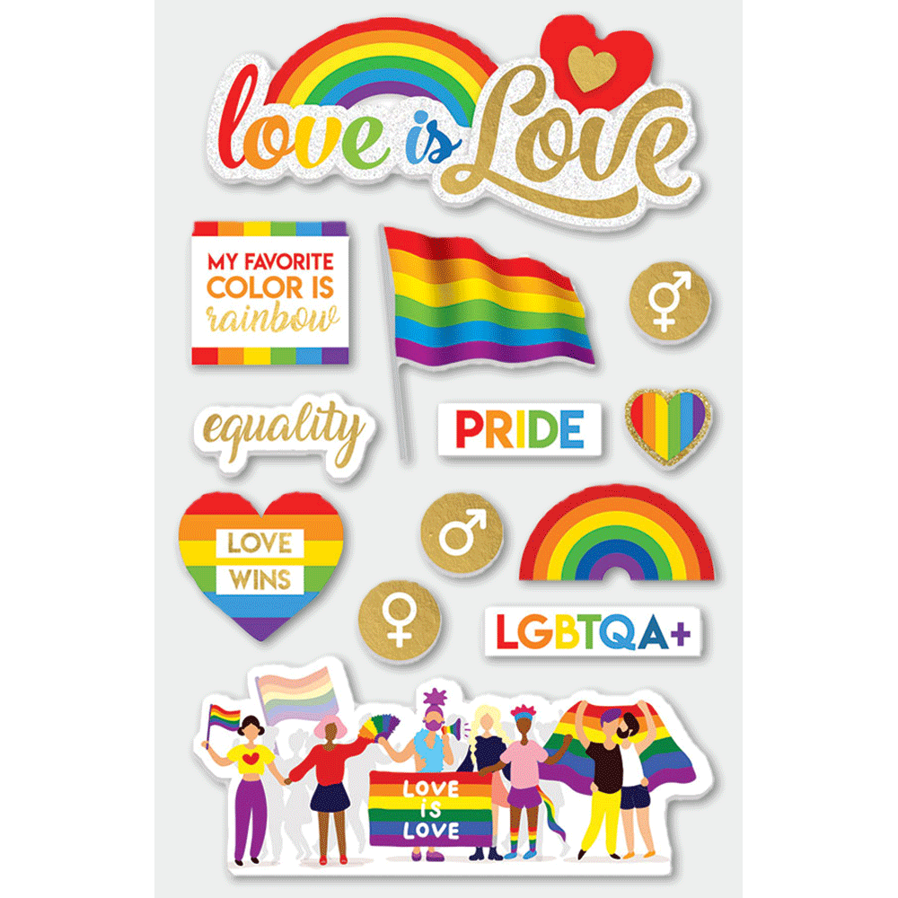  Diversity 3-D Stickers、mySite、ghnorth