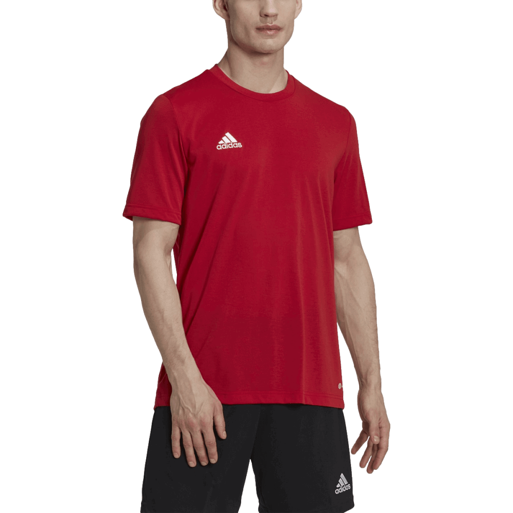 adidas Entrada 22 Poly T-Shirt - Red、mySite、noshort