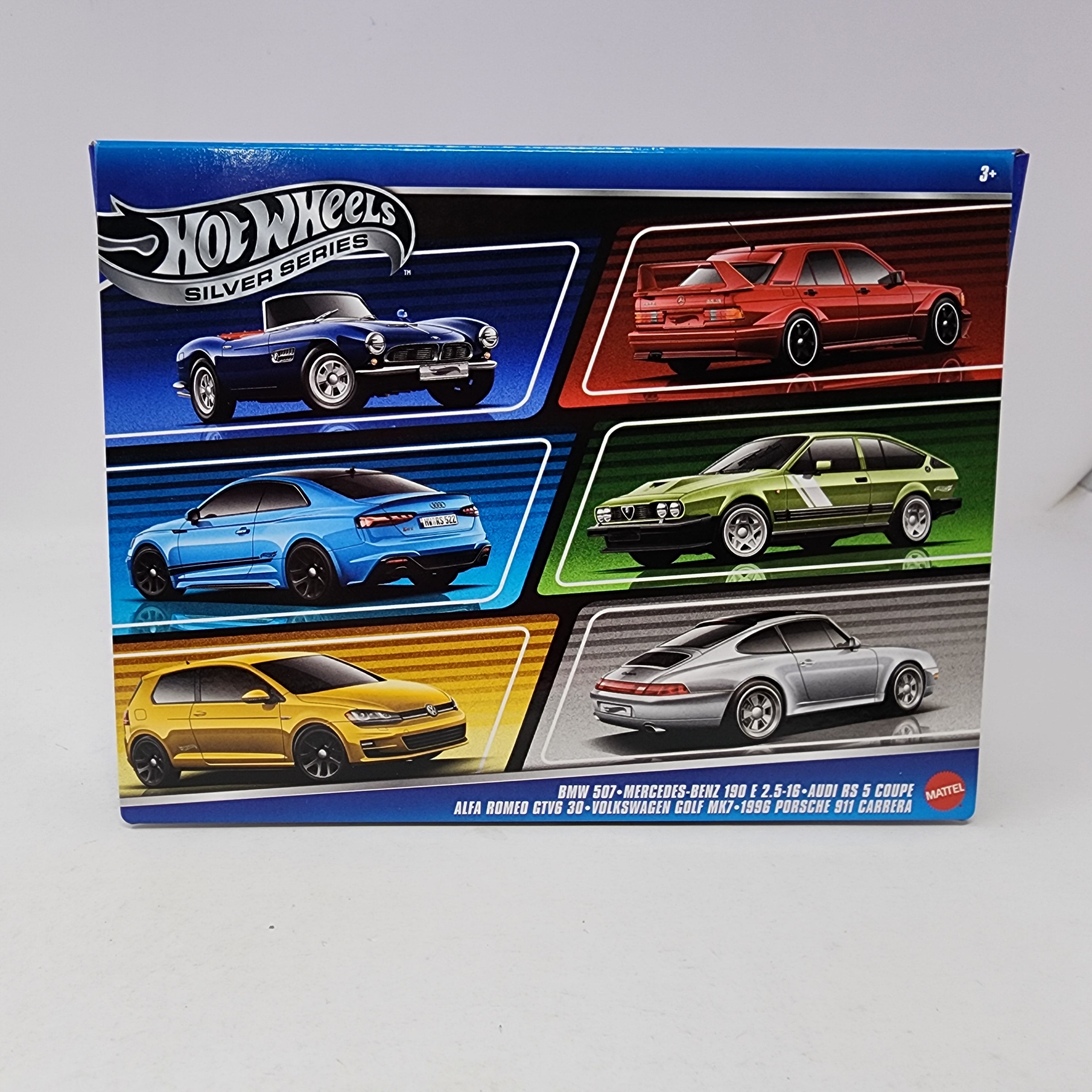NEW! 2025 EUROPEAN 6 Pack * Hot Wheels w/ BMW, VW, Porsche, Audi, Alfa、mySite、hgirdovlk