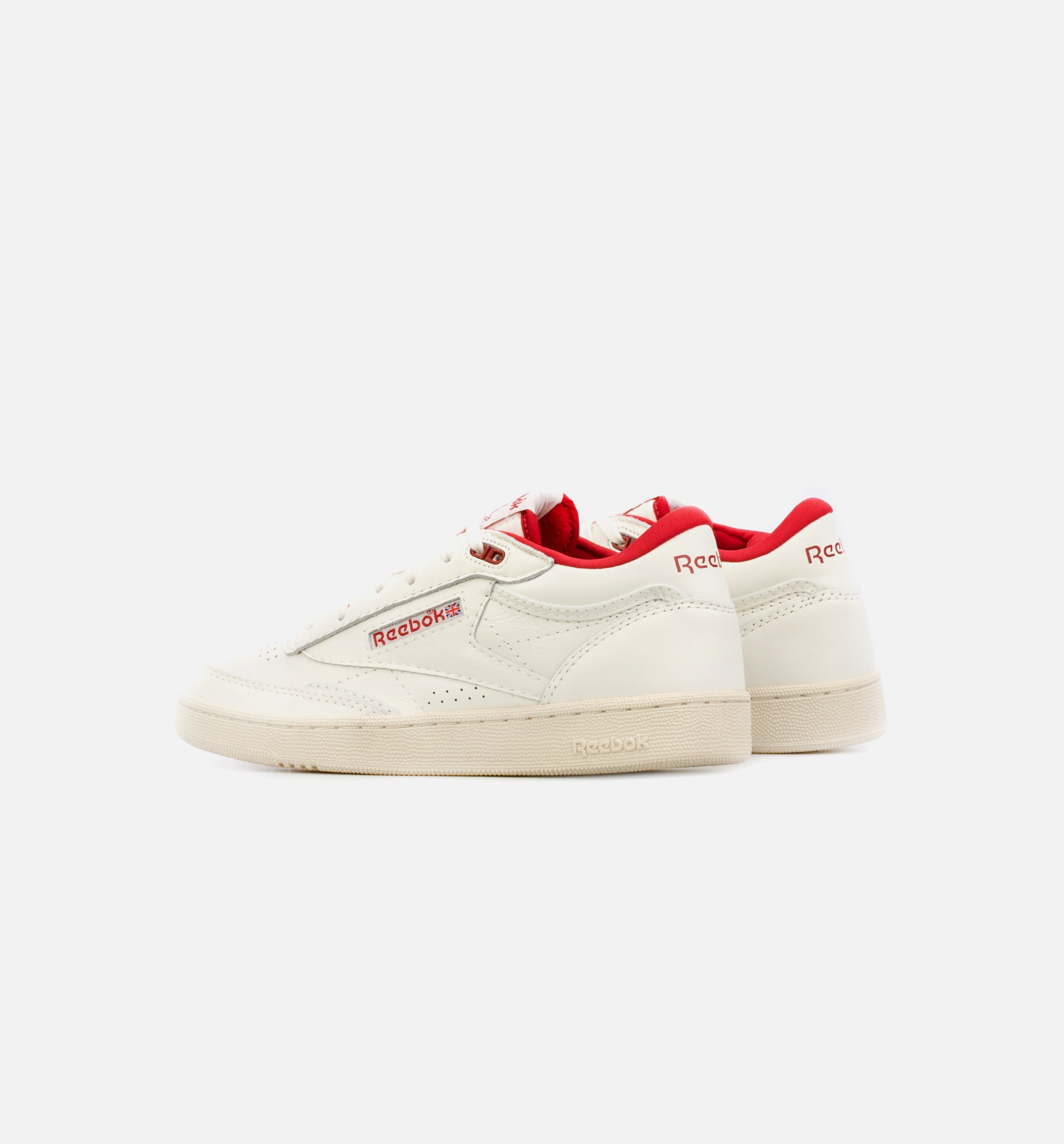 Club C Mid II Vintage Mens Lifestyle Shoe - White/Red、mySite、dreamappss