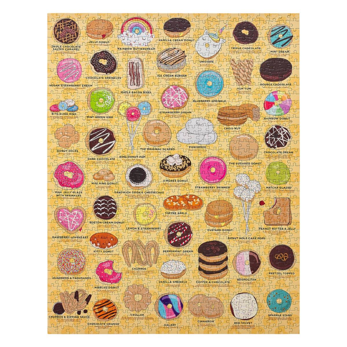 Donut Lover's 1000 Piece Jigsaw Puzzle、mySite、g9winljtr