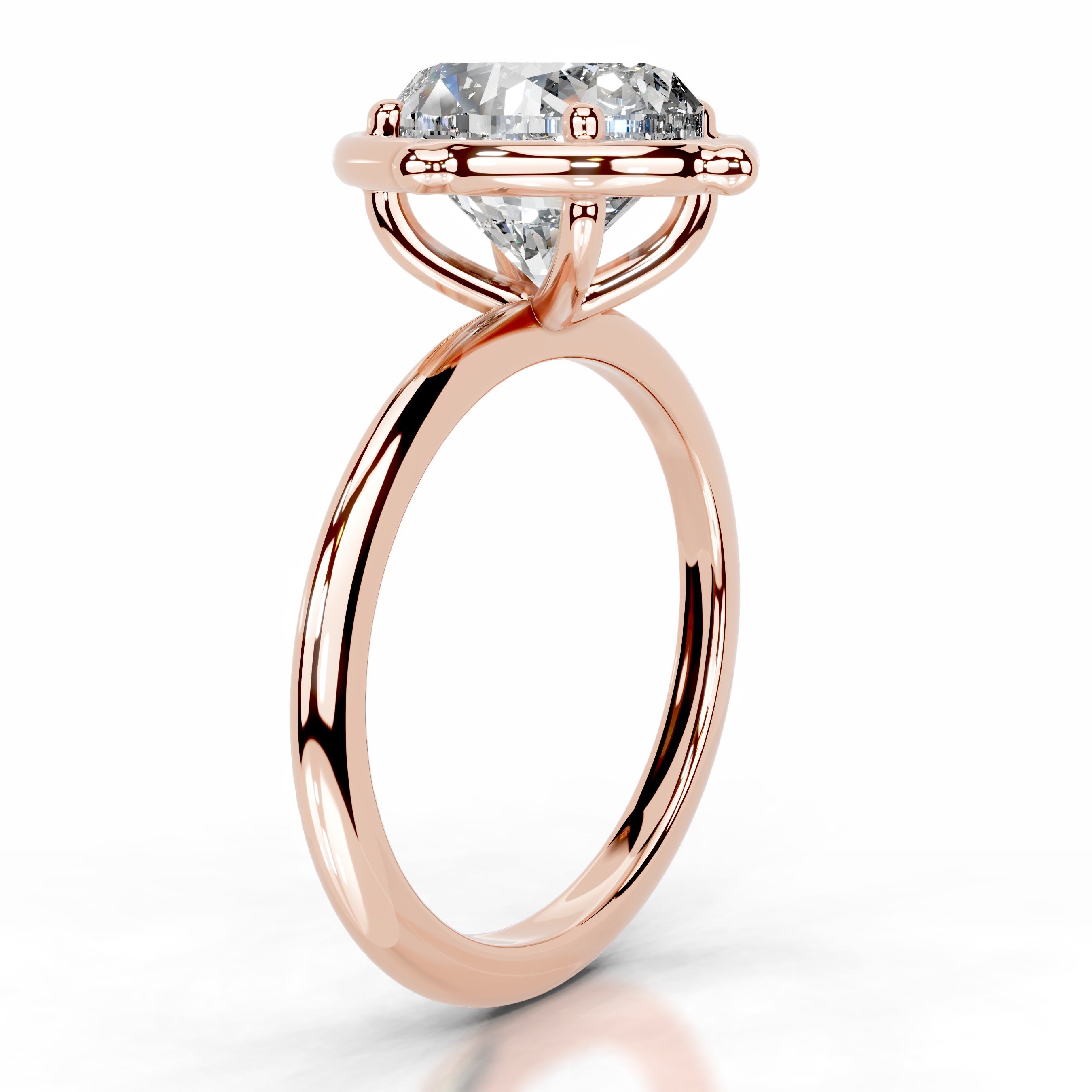Rooted in Love Lab Grown Diamond Ring - 14K Rose Gold、mySite、hinf8tx79