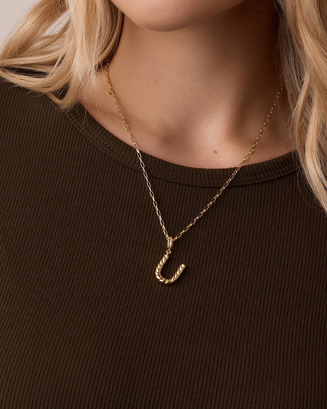 Crew Alphabet Statement Charm、mySite、hinf8tx79