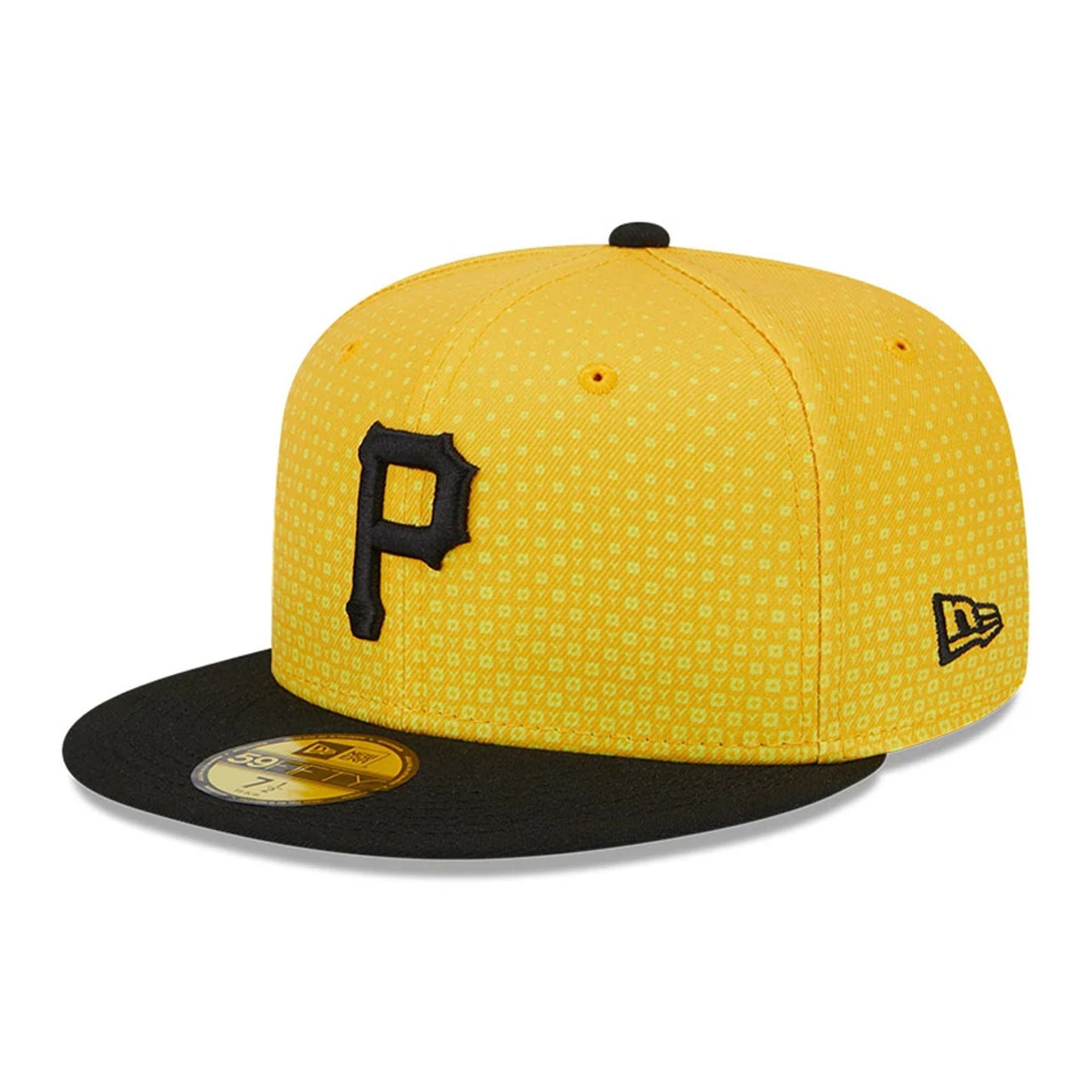 Pittsburgh Pirates MLB City Connect 2025 Yellow 59FIFTY Fitted Cap、mySite、vikingsvslions