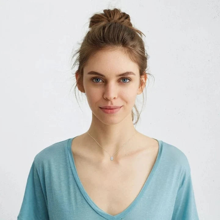 Diamond Hamsa Necklace - Gold、mySite、topwebapps