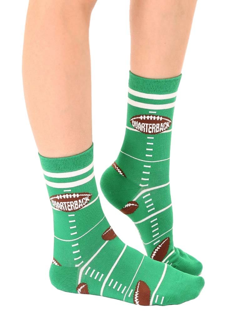 Me & Mini Me Quarterback MVP Football Sock Set *、mySite、g9winljtr