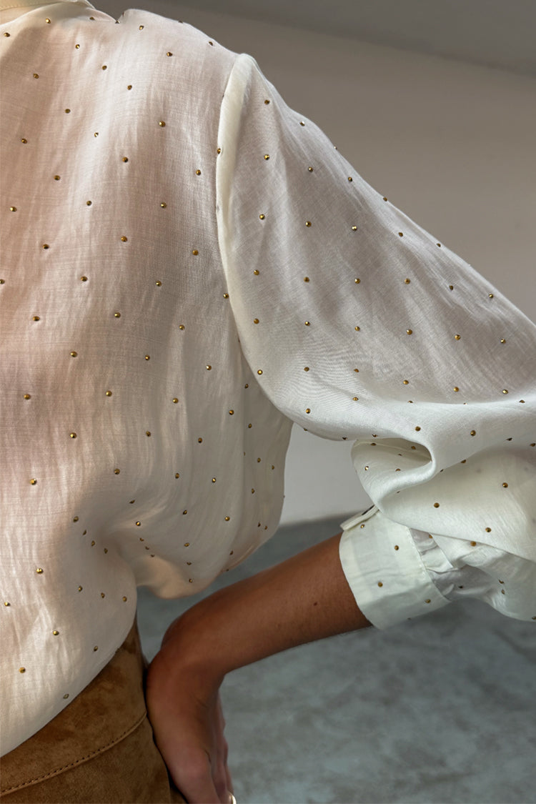 Cream Miley with Gold Stud、mySite、solidvoid