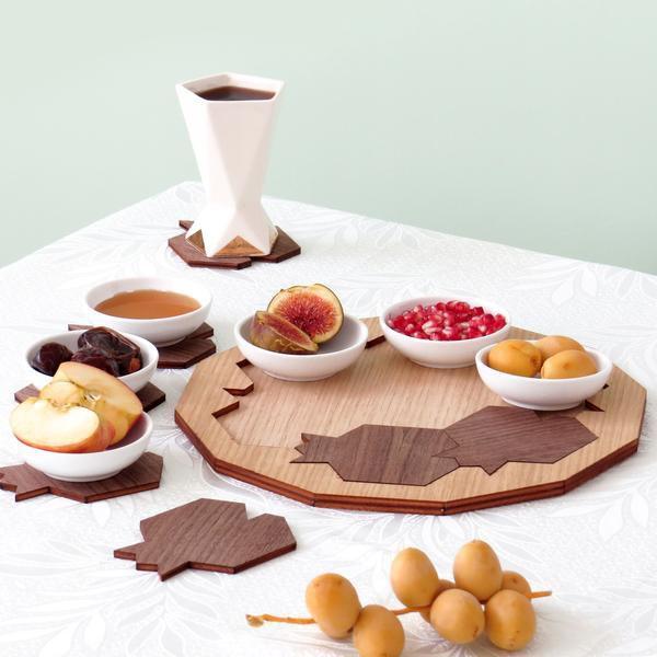 Rosh Hashanah Pomegranate Serving Set、mySite、topwebapps