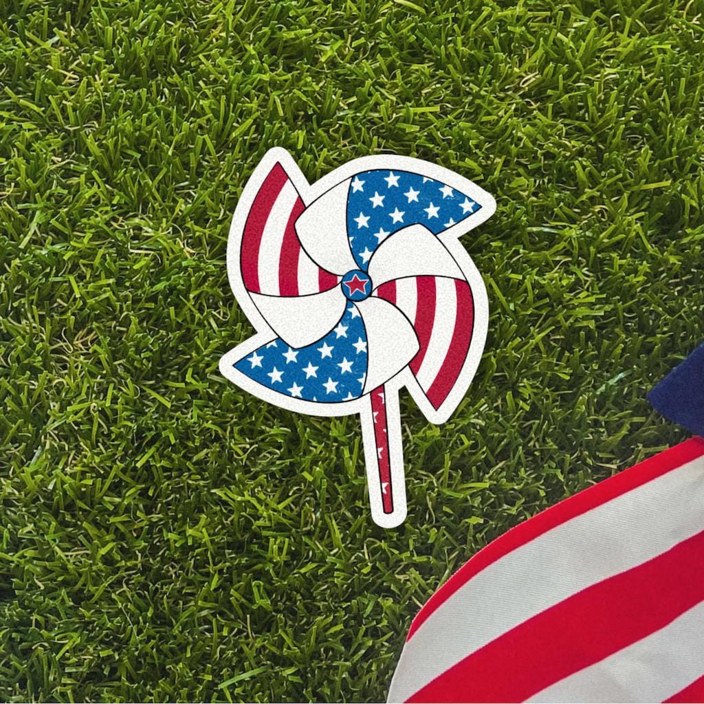  USA Pinwheel Sticker、mySite、elrpsem3k